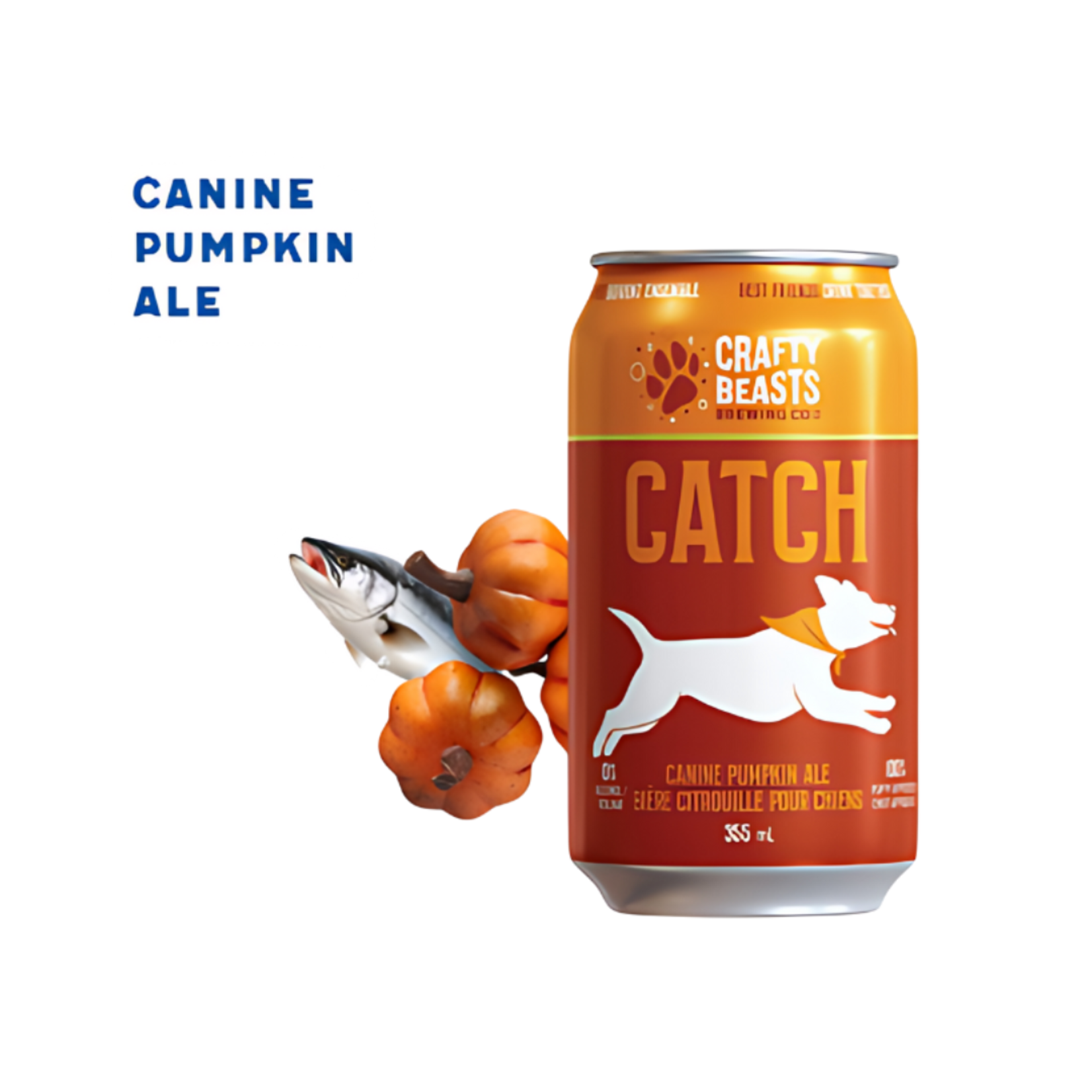 Crafty Beasts Crafty Beasts Catch Canine Broth Pumpkin Ale 355ml