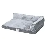 Dog Gone Smart Chill Kuzzi Fir Grey bed 22in x 35in