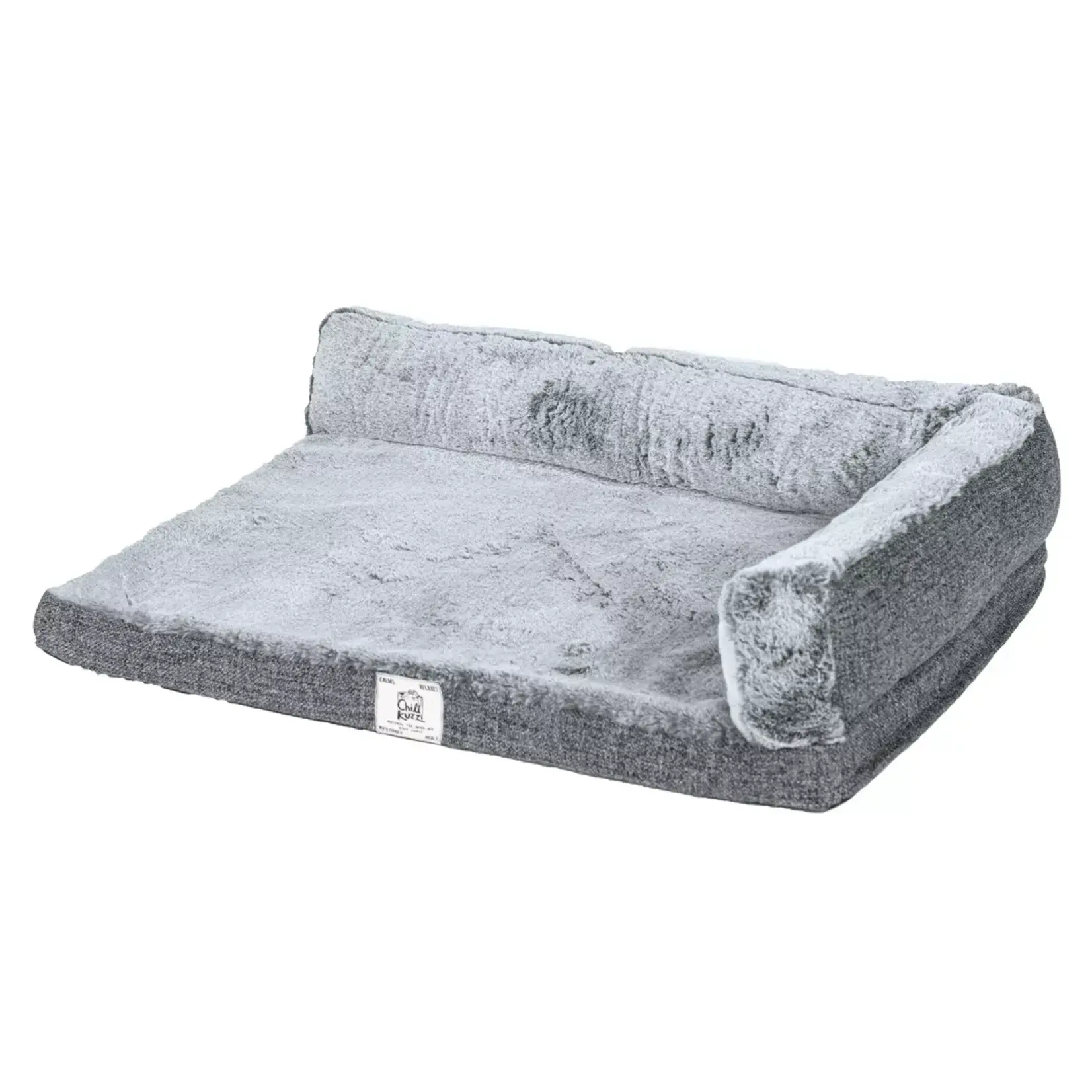 Dog Gone Smart Chill Kuzzi Fir Grey bed 22in x 35in