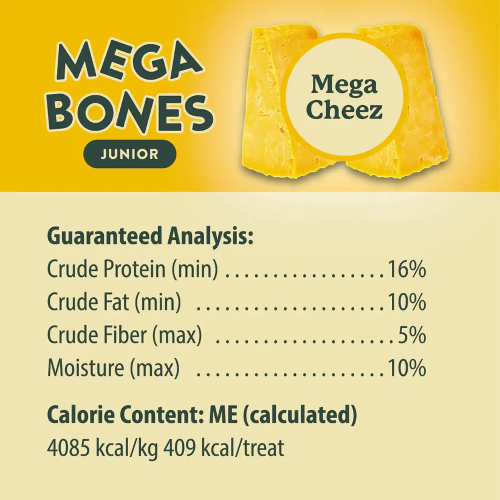 Darford Mega Junior Cheez Biscuit Bones  100g