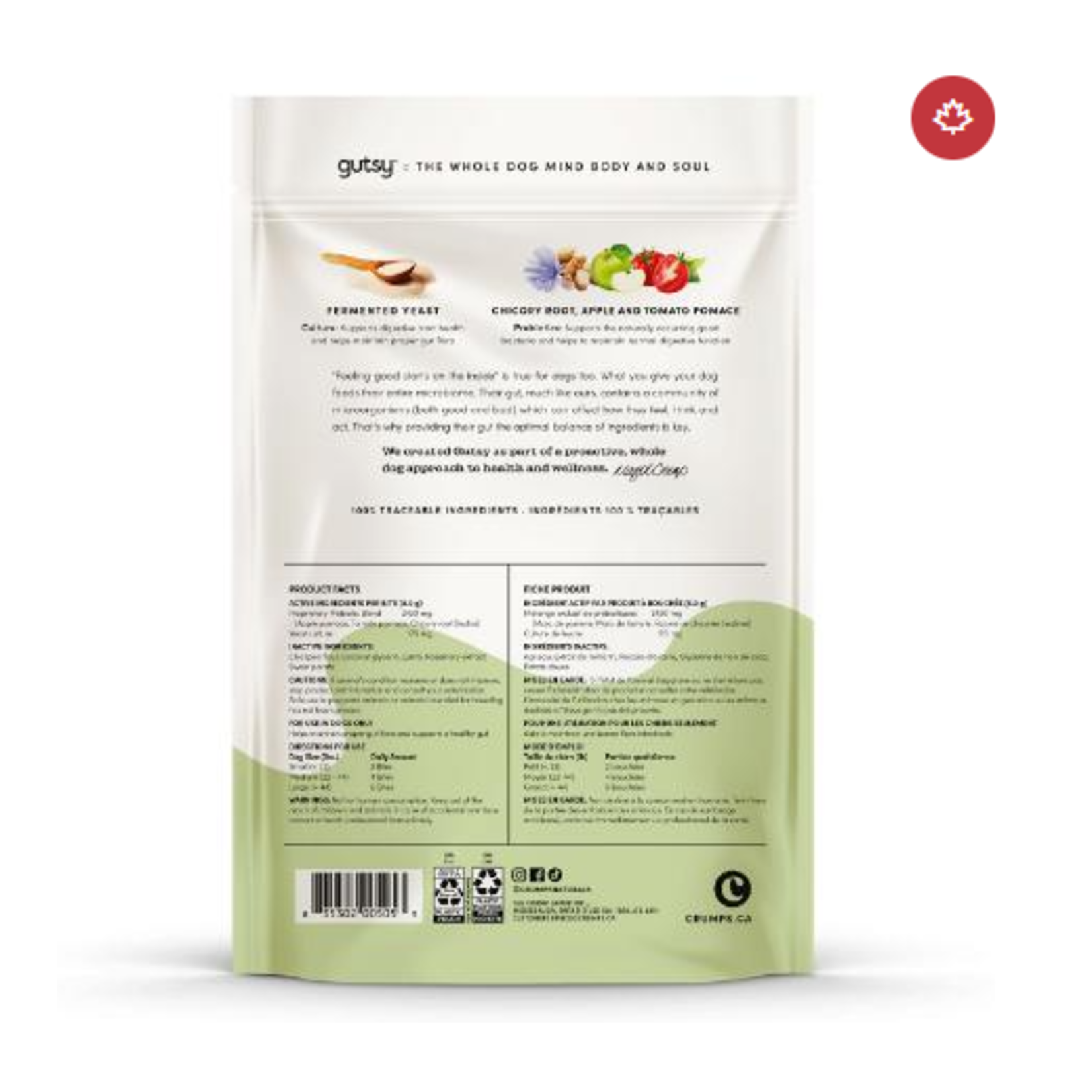 Crumps' Naturals Crumps' Naturals Dog Gutsy Balance Bites 130g