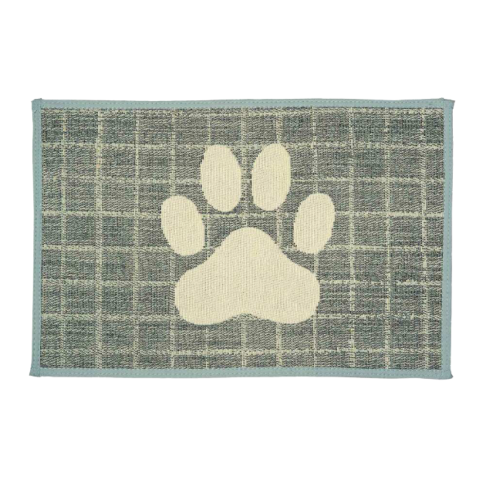 Bella fashion dog Mat Plaid Paw
