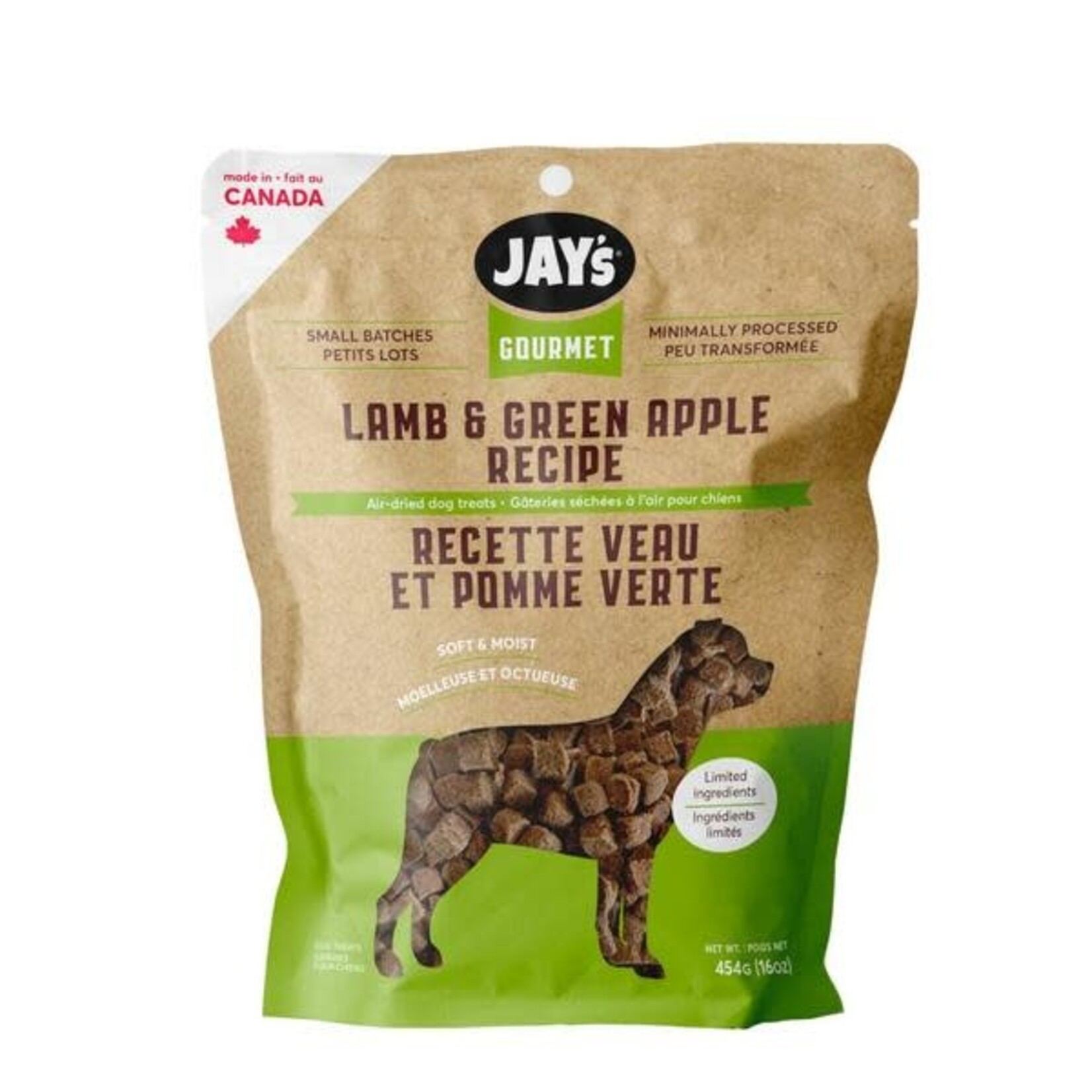 Jays Gourmet Lamb & Green Apple  454gm