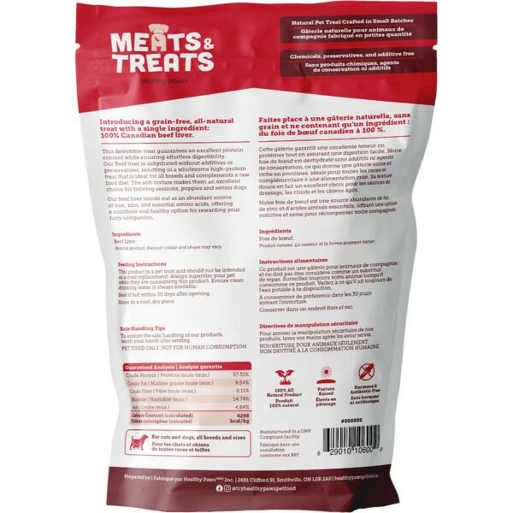 Dehydrated Beef Liver 120gm