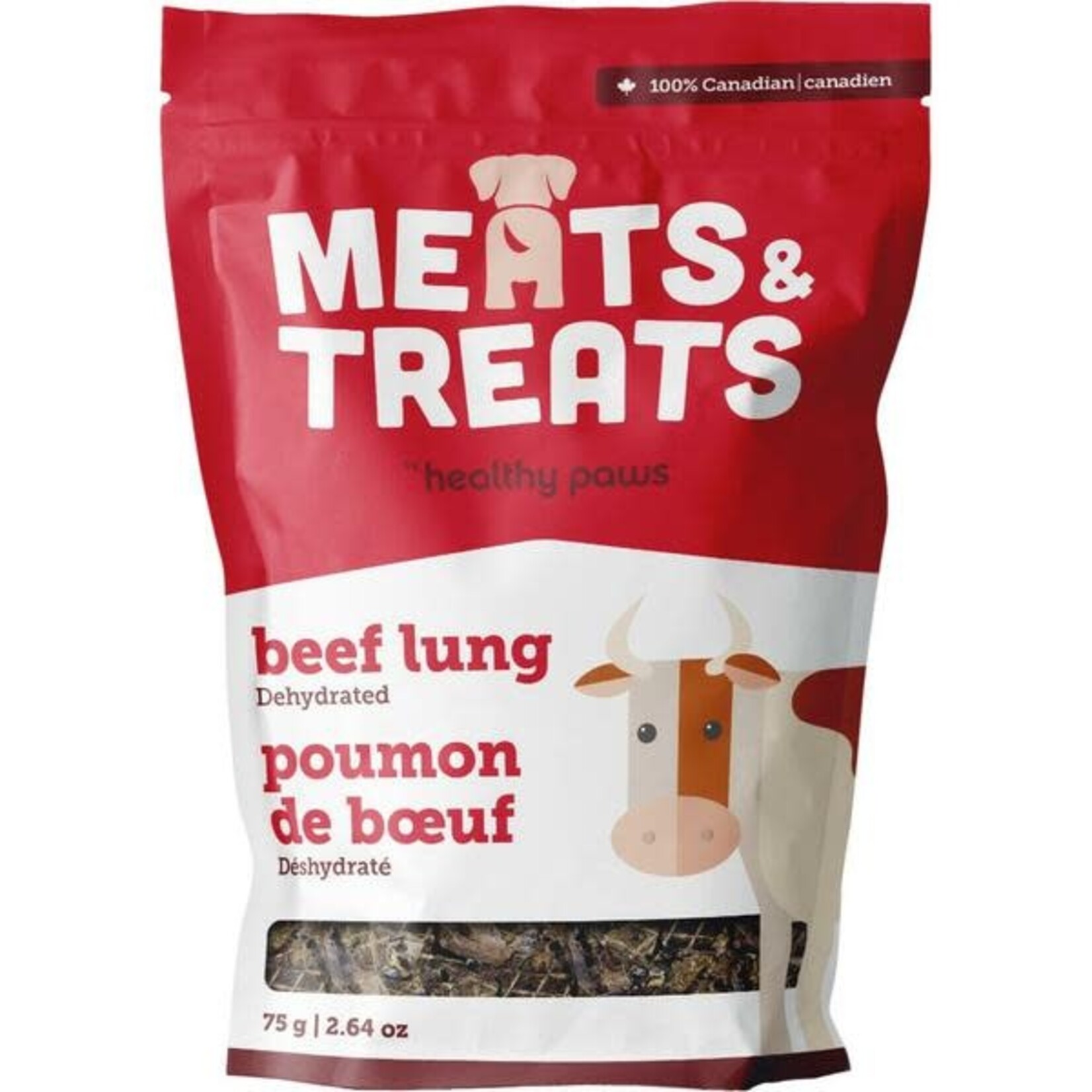 Dehydrated Beef lung 75gm