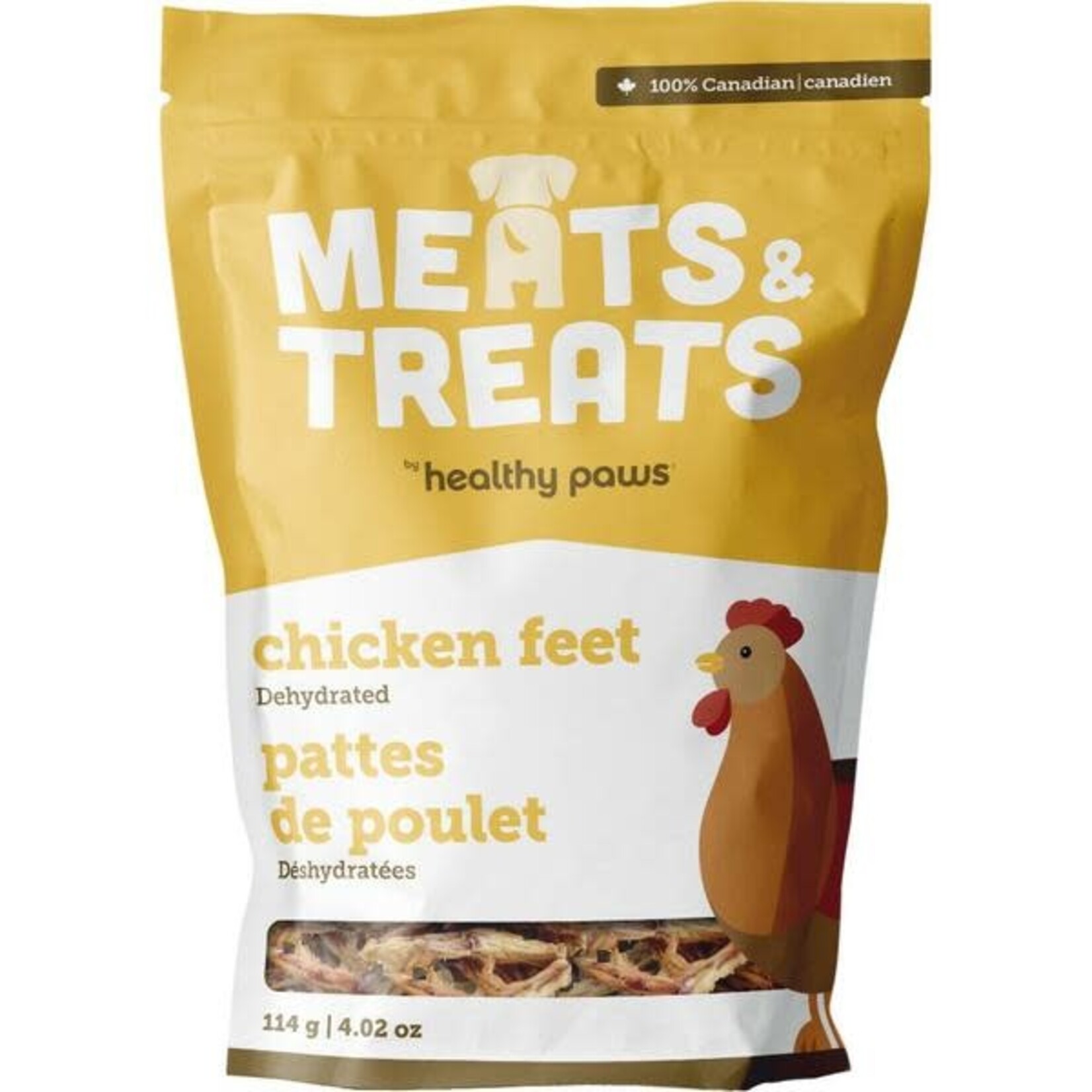 Dehydrated Chicken Feet 114gm