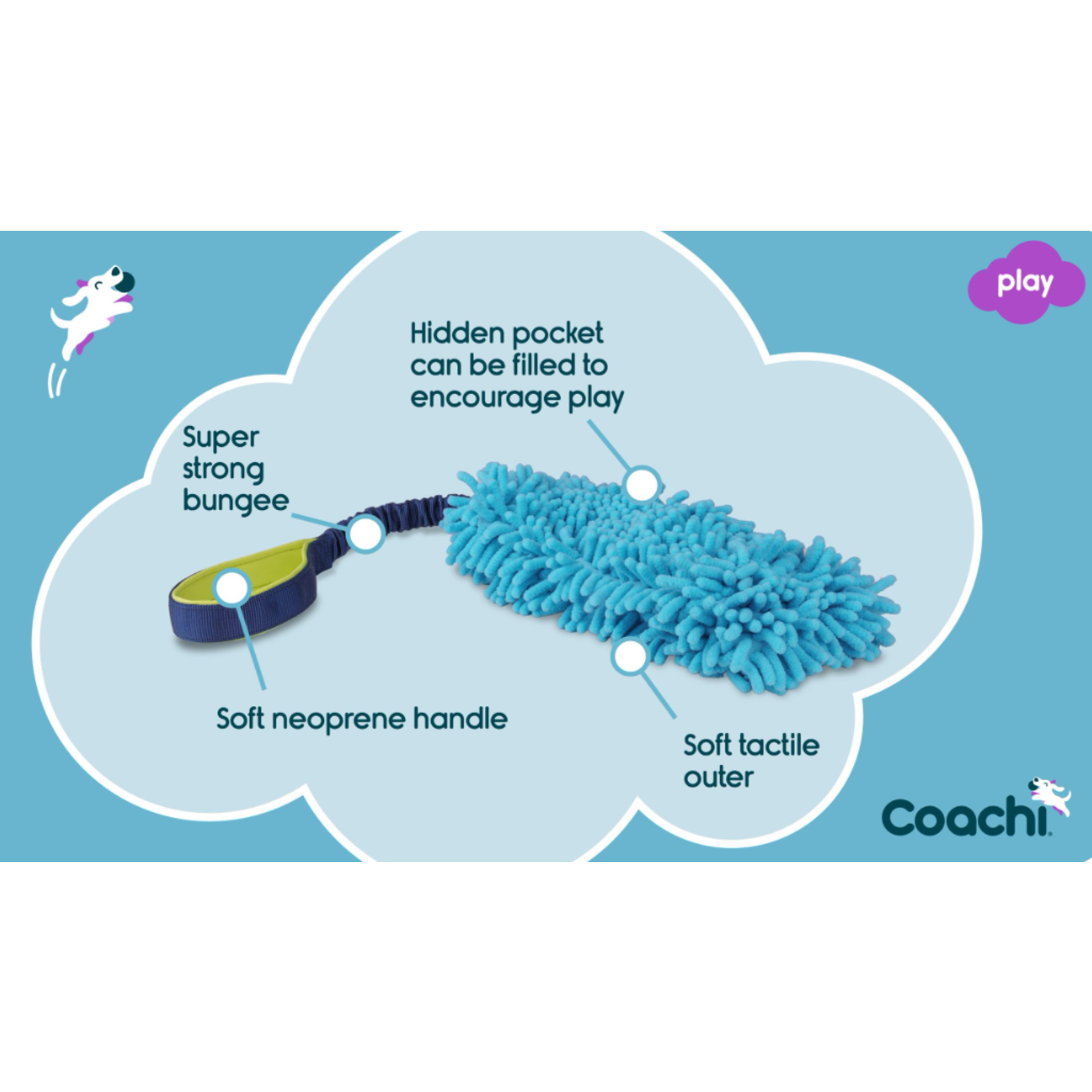 Coachi Tuggi Hide Play
