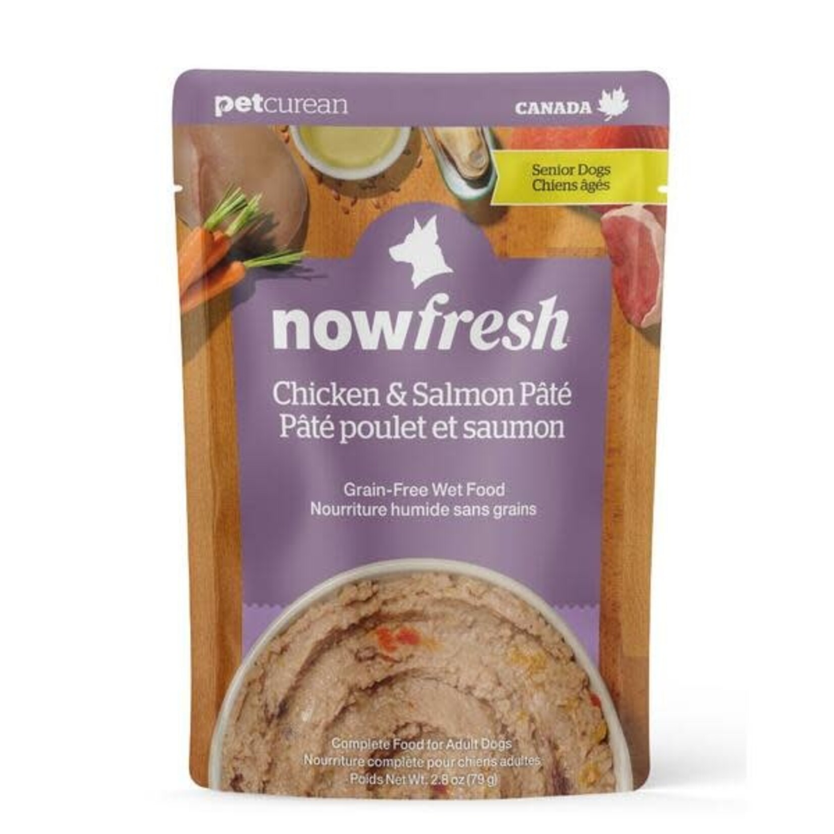 NOW Fresh Now Fresh Wet Dog Food Grain Free Chicken & Salmon Pate 2.8OZ