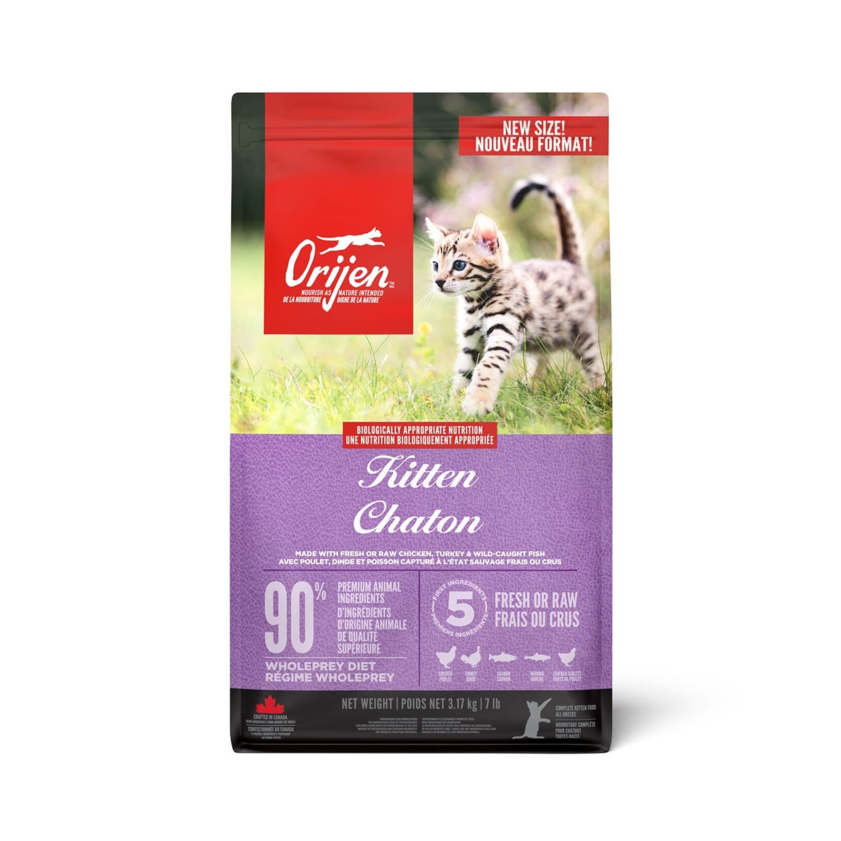 Orijen Orijen Kitten kibble 3.17kg