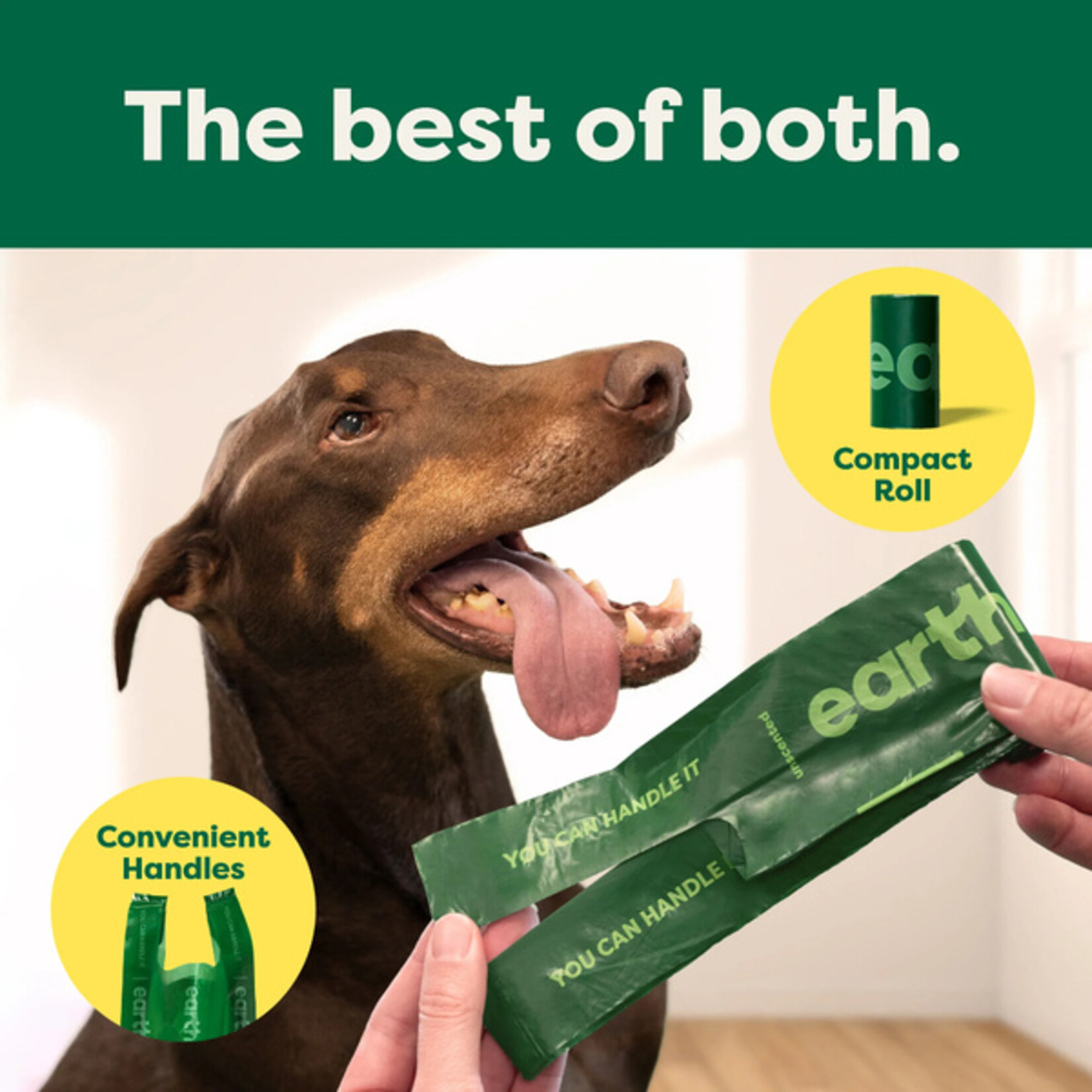 Earth Rated Handle Bags on Refill Rolls Lavender 120bags