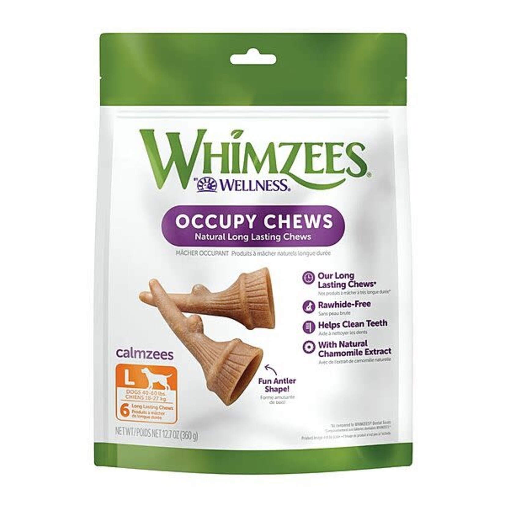 Whimzees Occupy Chews Value Bag Large 6pk