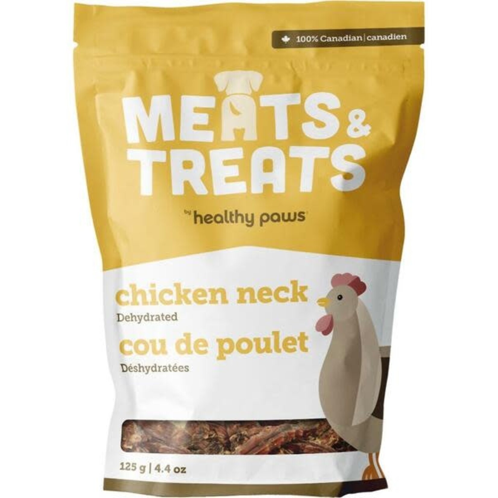 Dehydrated Chicken Neck 125gm