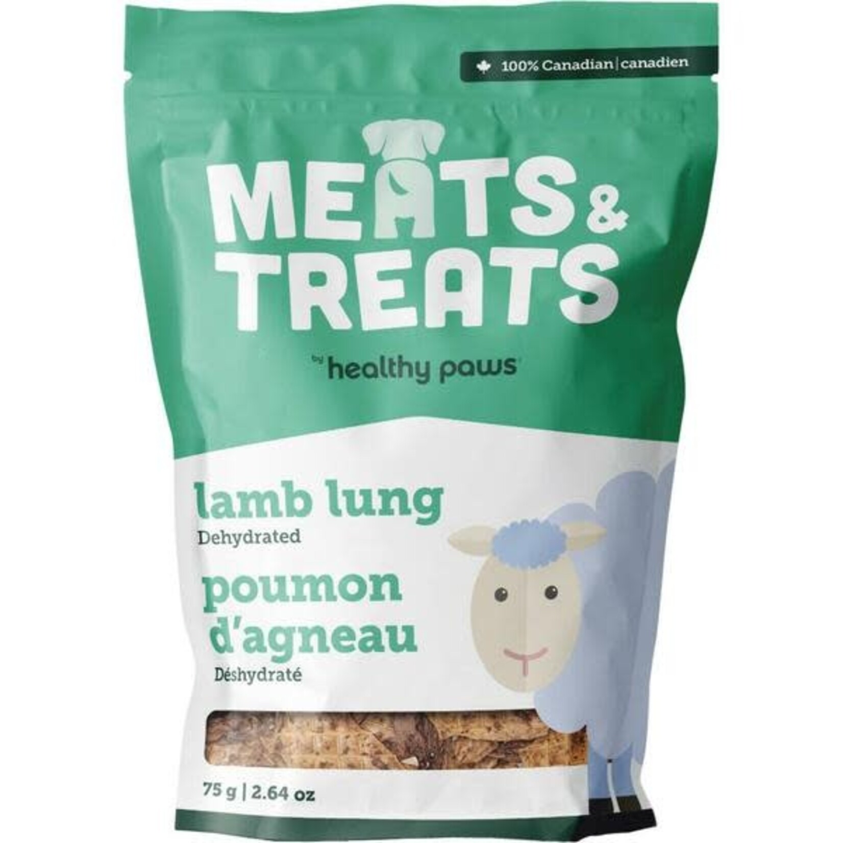 Dehydrated Lamb Lung 75gm