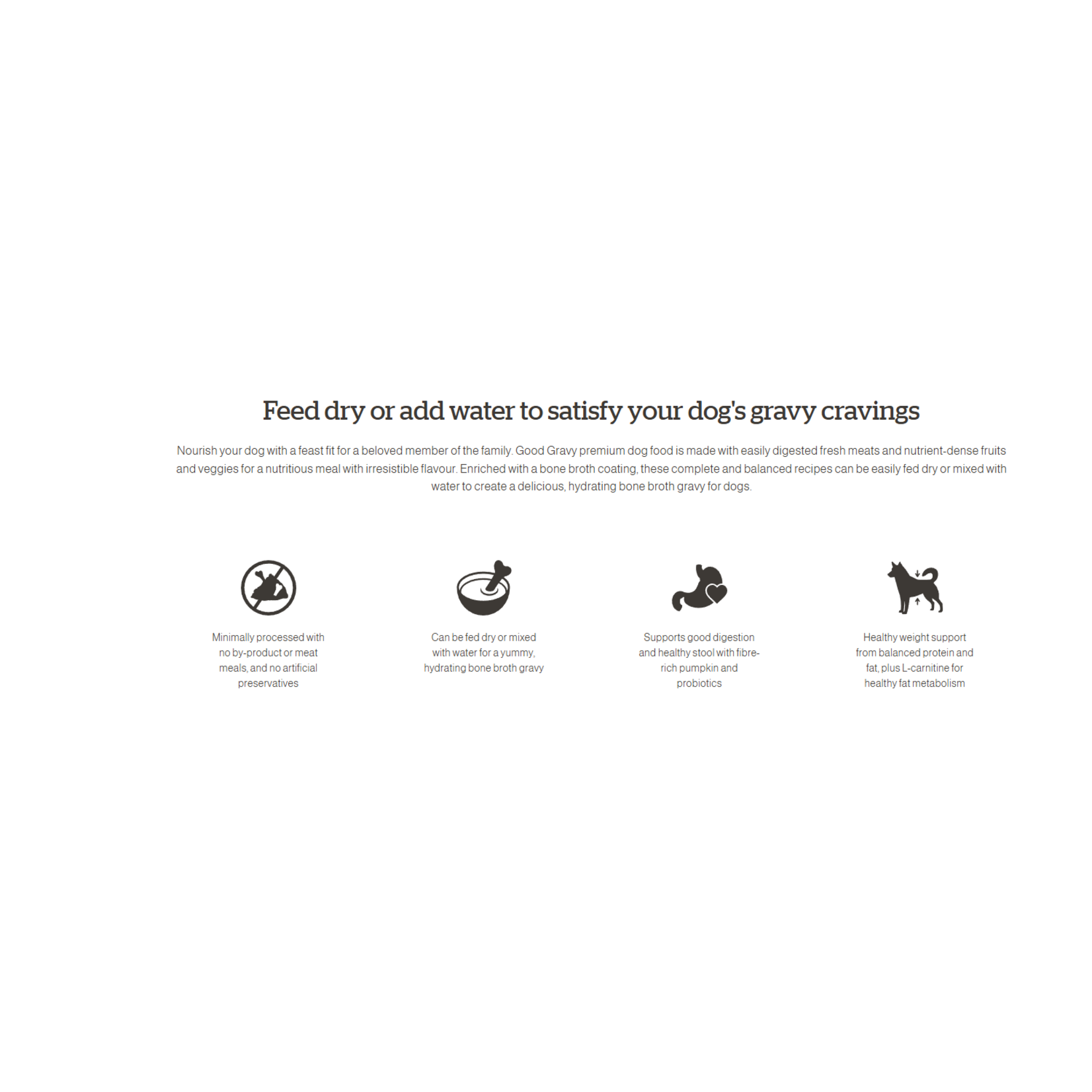 NOW Fresh Now Fresh Good Gravy Senior Beef With Grains