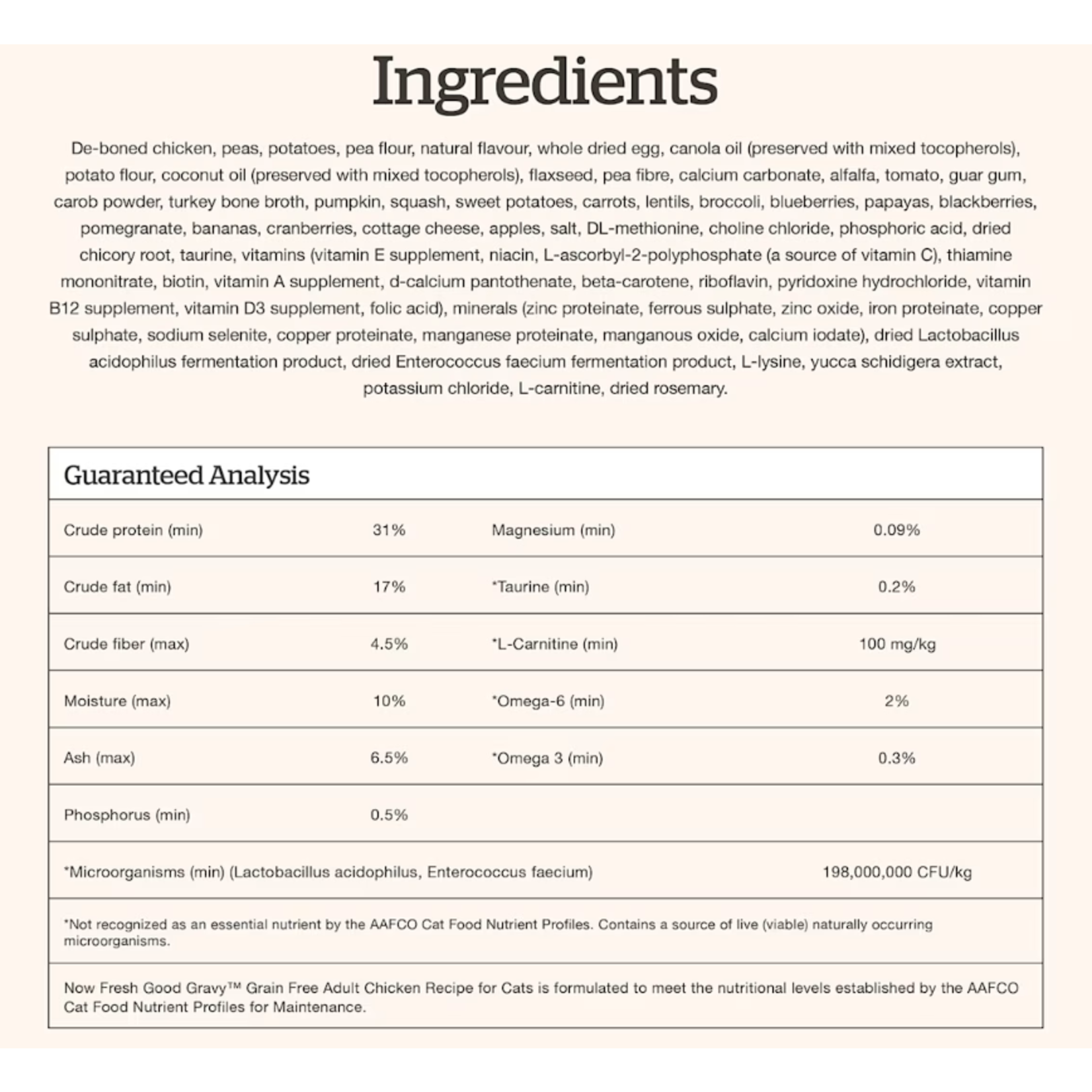 NOW Fresh Now Fresh Cat Good Gravy GF Adult Chicken