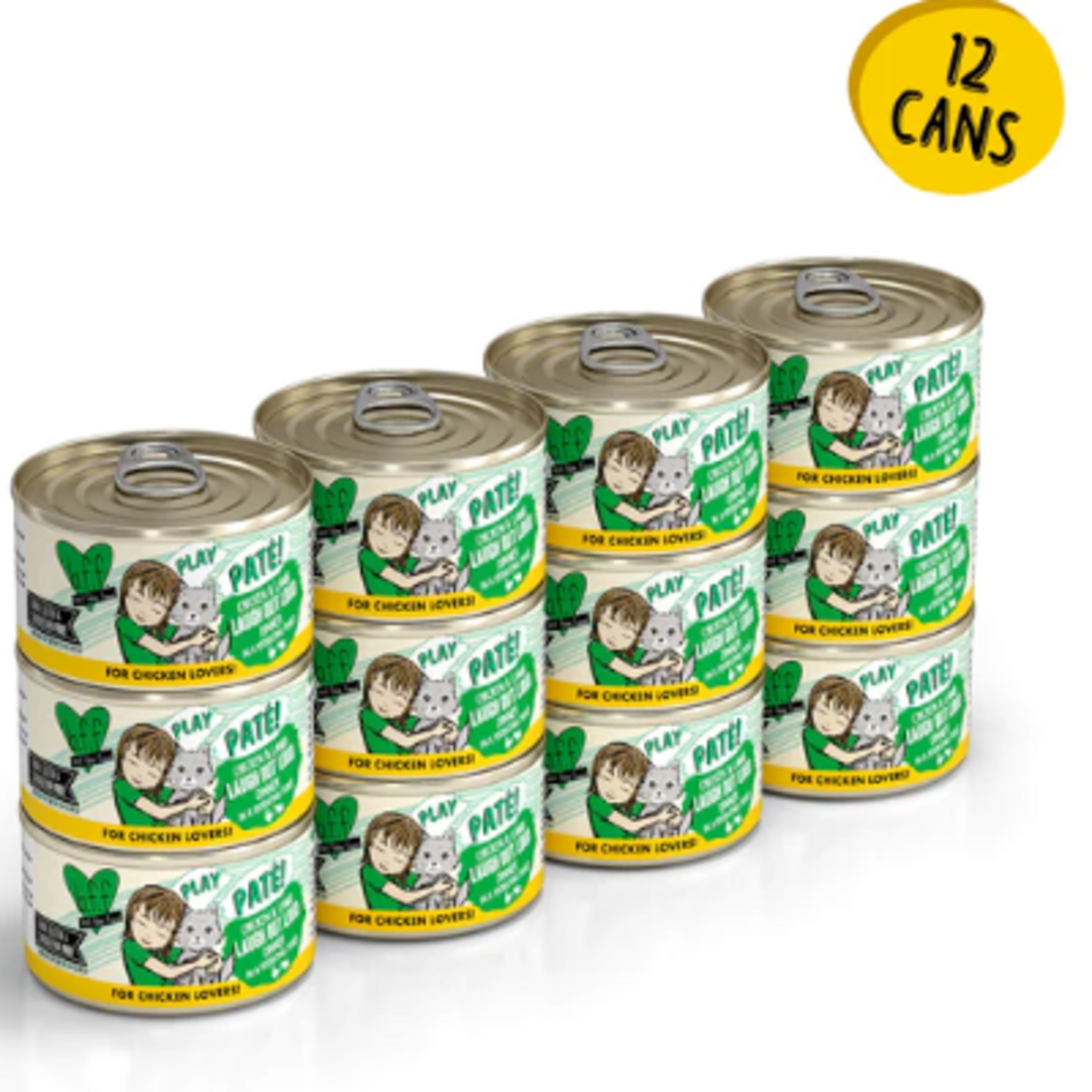 Weruva Weruva cat can play Chicken & Lamb Pate 12 x 2.8oz