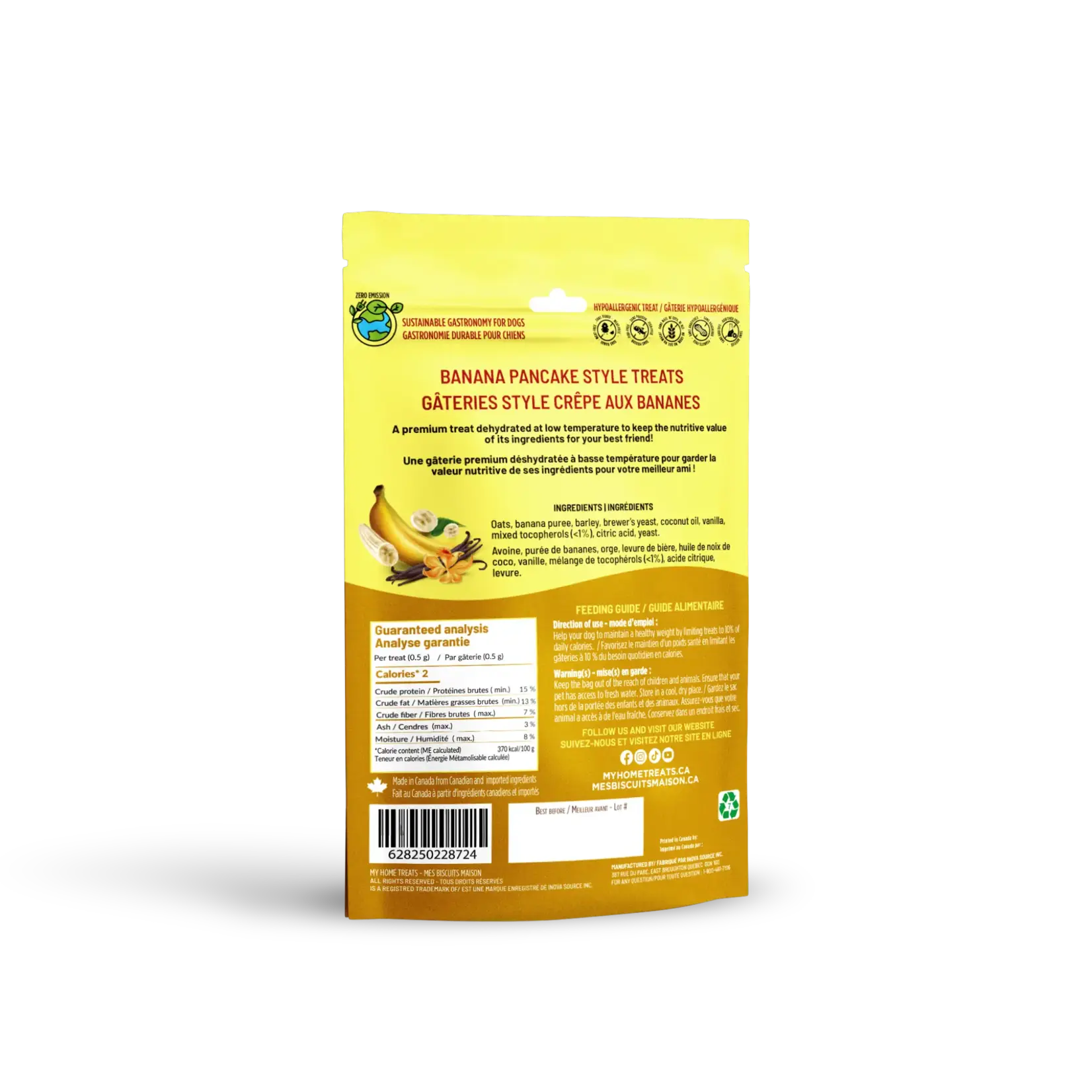 My Home Treat My Home Dog Treat Banana & Vanilla 5OZ