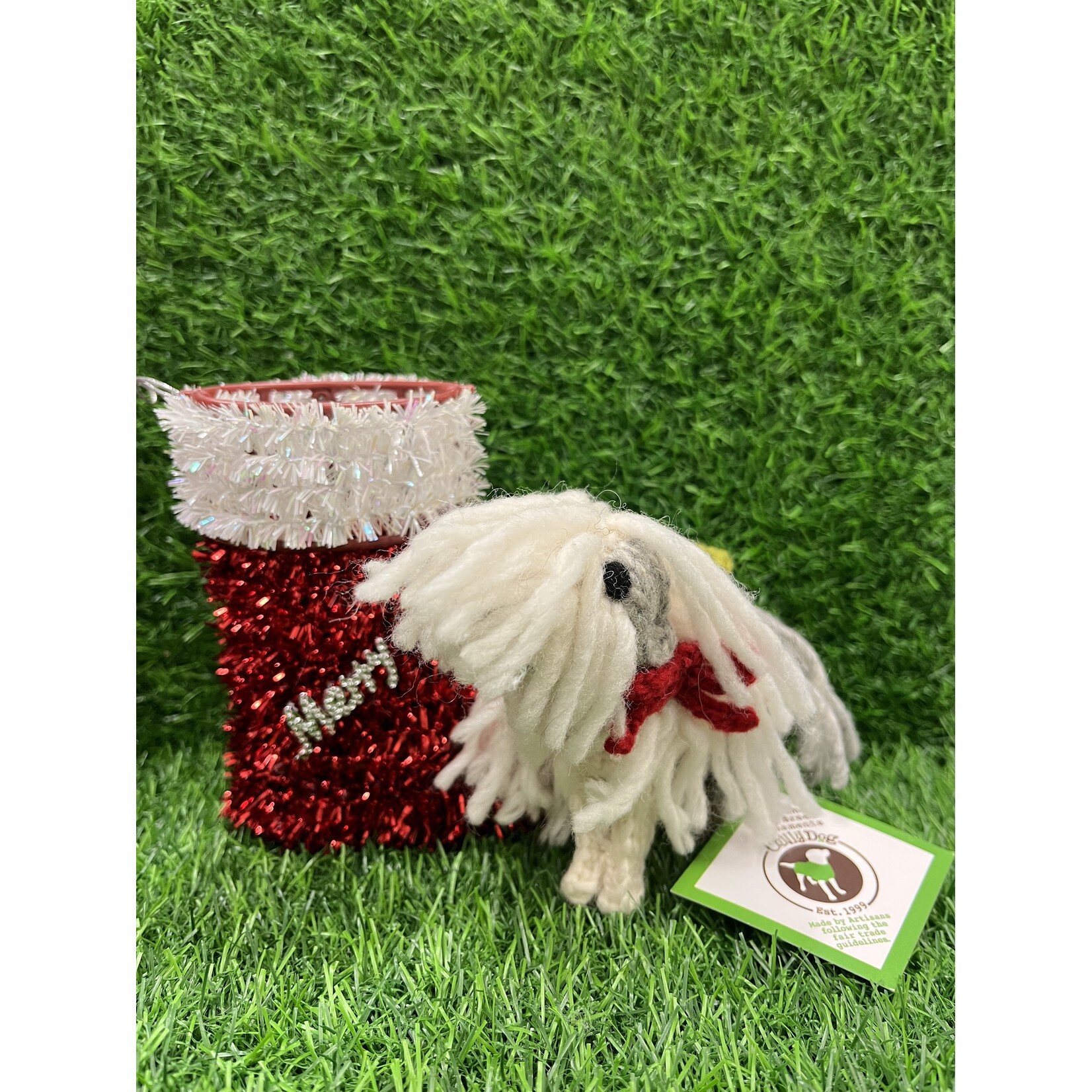 Christmas Ornament Sheep dog