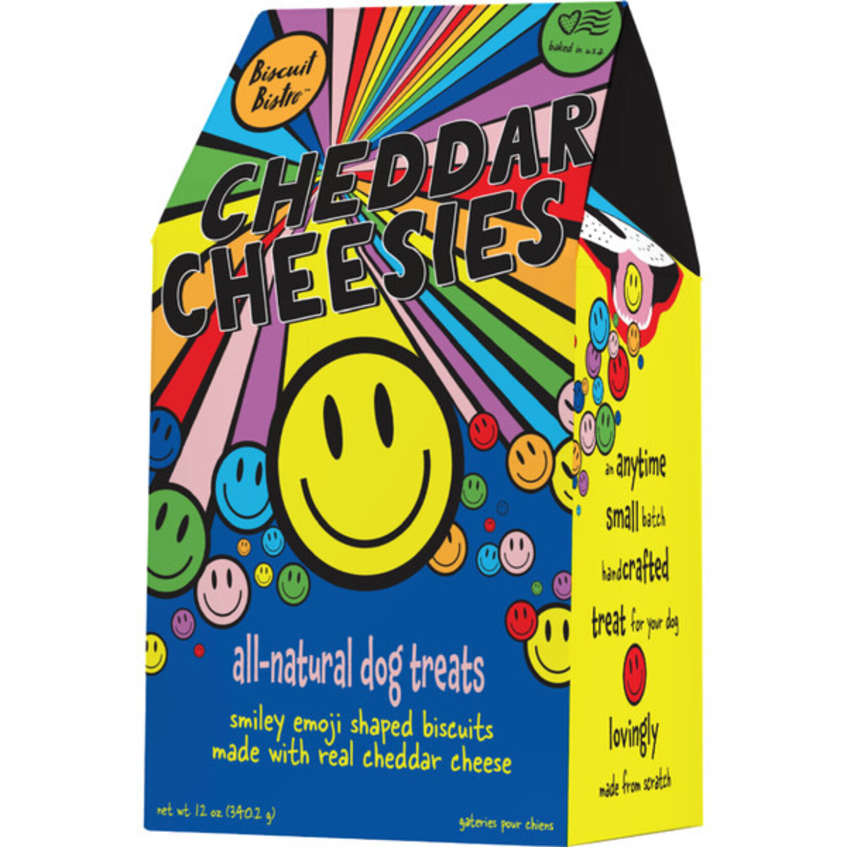 Natural Cheddar Cheesies dog Biscuit 12OZ