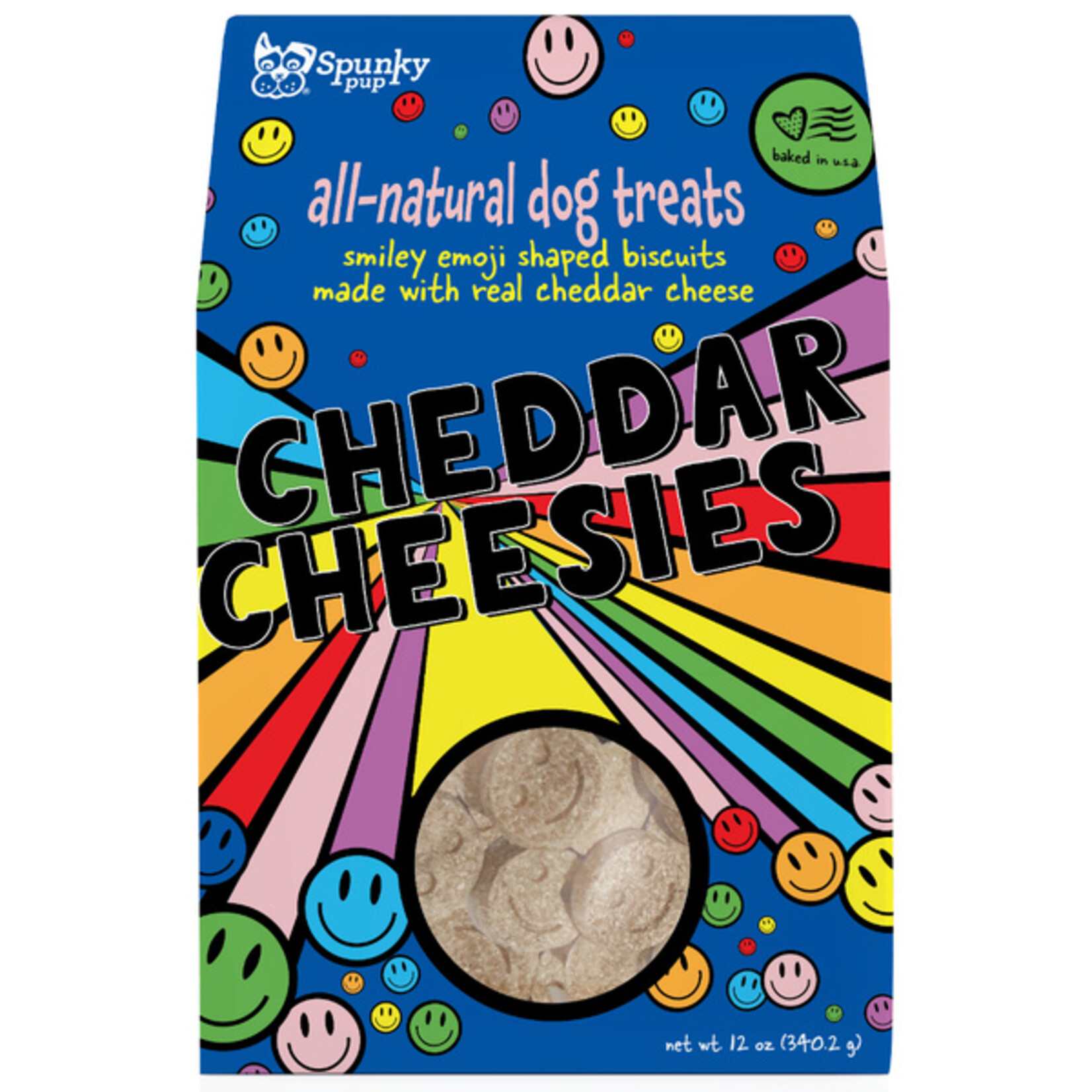 Natural Cheddar Cheesies dog Biscuit 12OZ