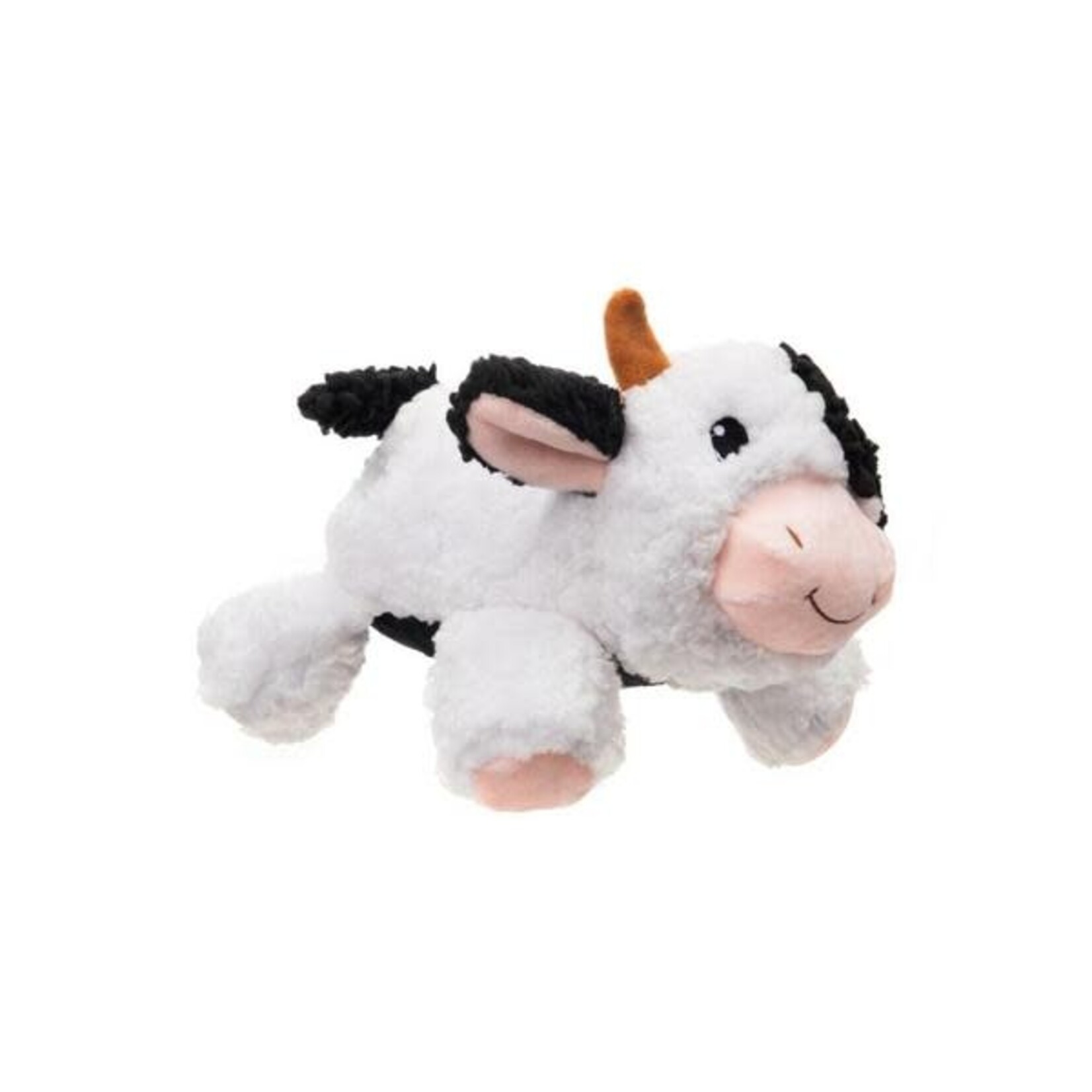 Growl Fuzzaroos Cow White dog Toy