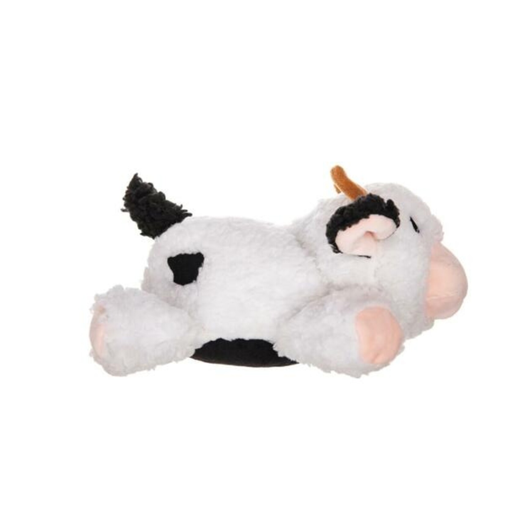Growl Fuzzaroos Cow White dog Toy