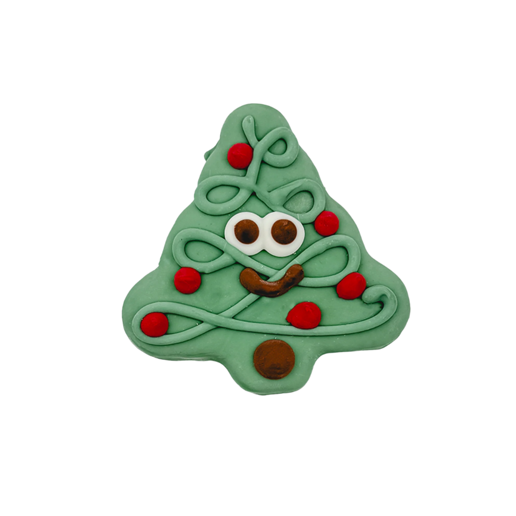 Dog Christmas Tree Biscuit
