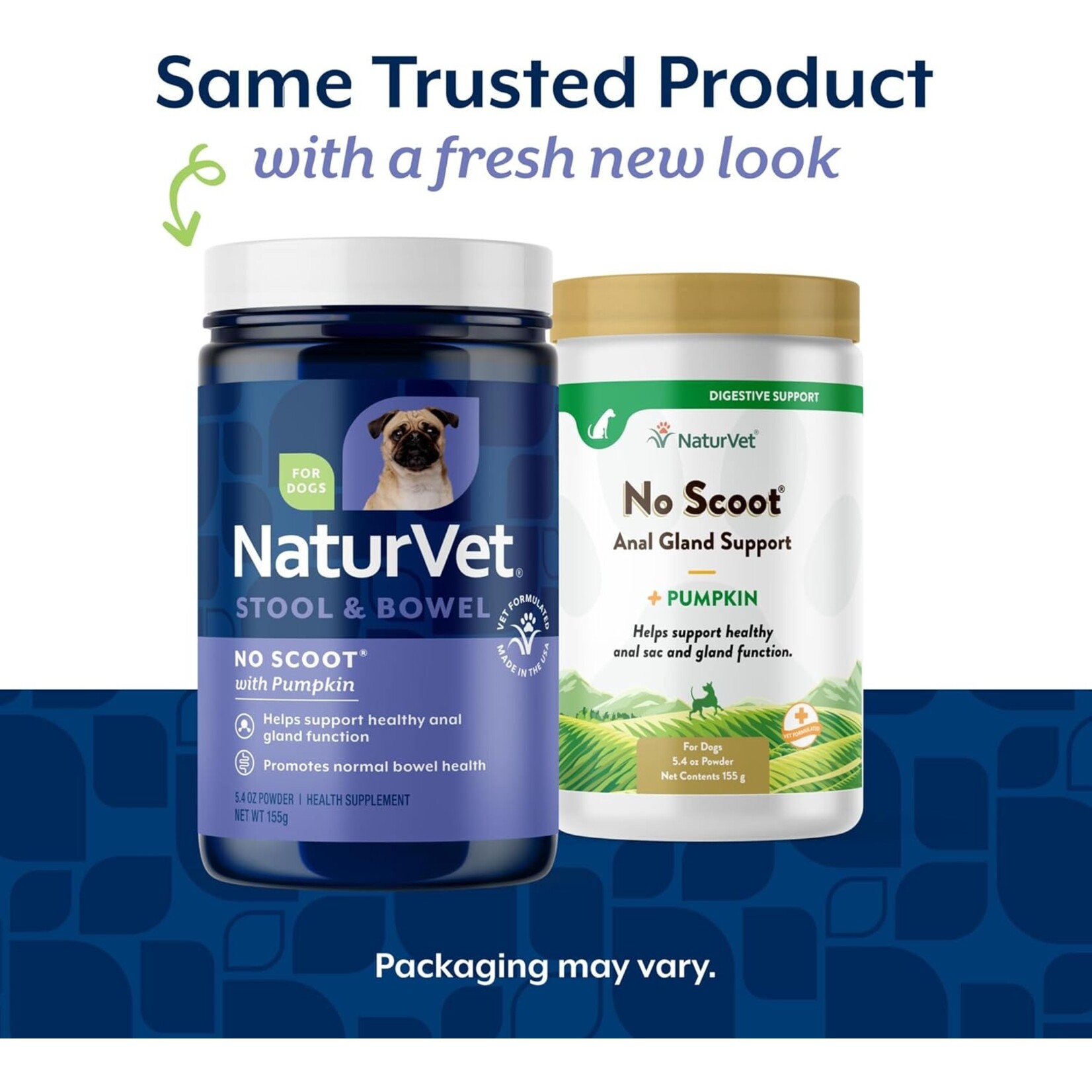 NaturVet Stool & Bowel No Scoot With Pumpkin Supplement Powder (155g)