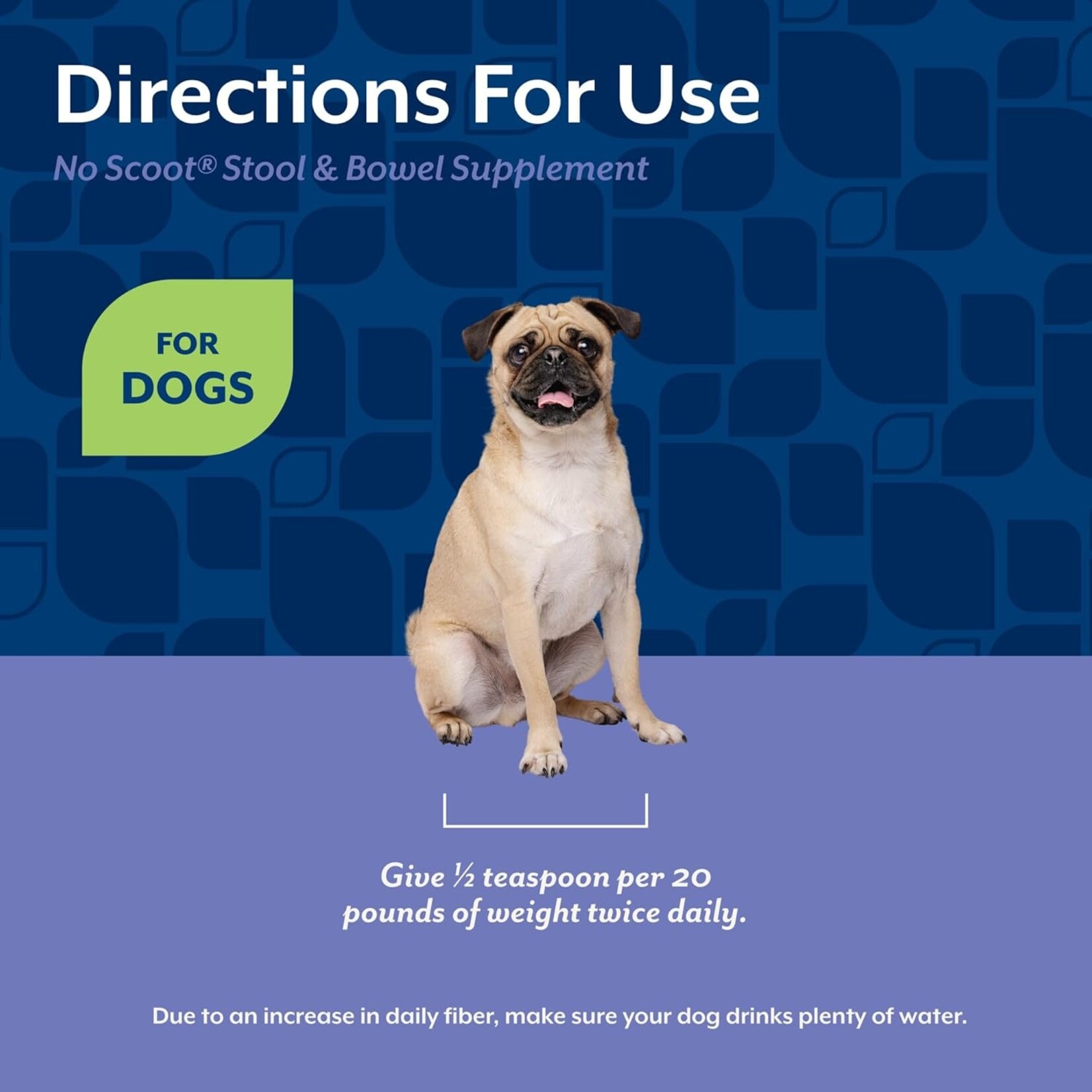 NaturVet Stool & Bowel No Scoot With Pumpkin Supplement Powder (155g)