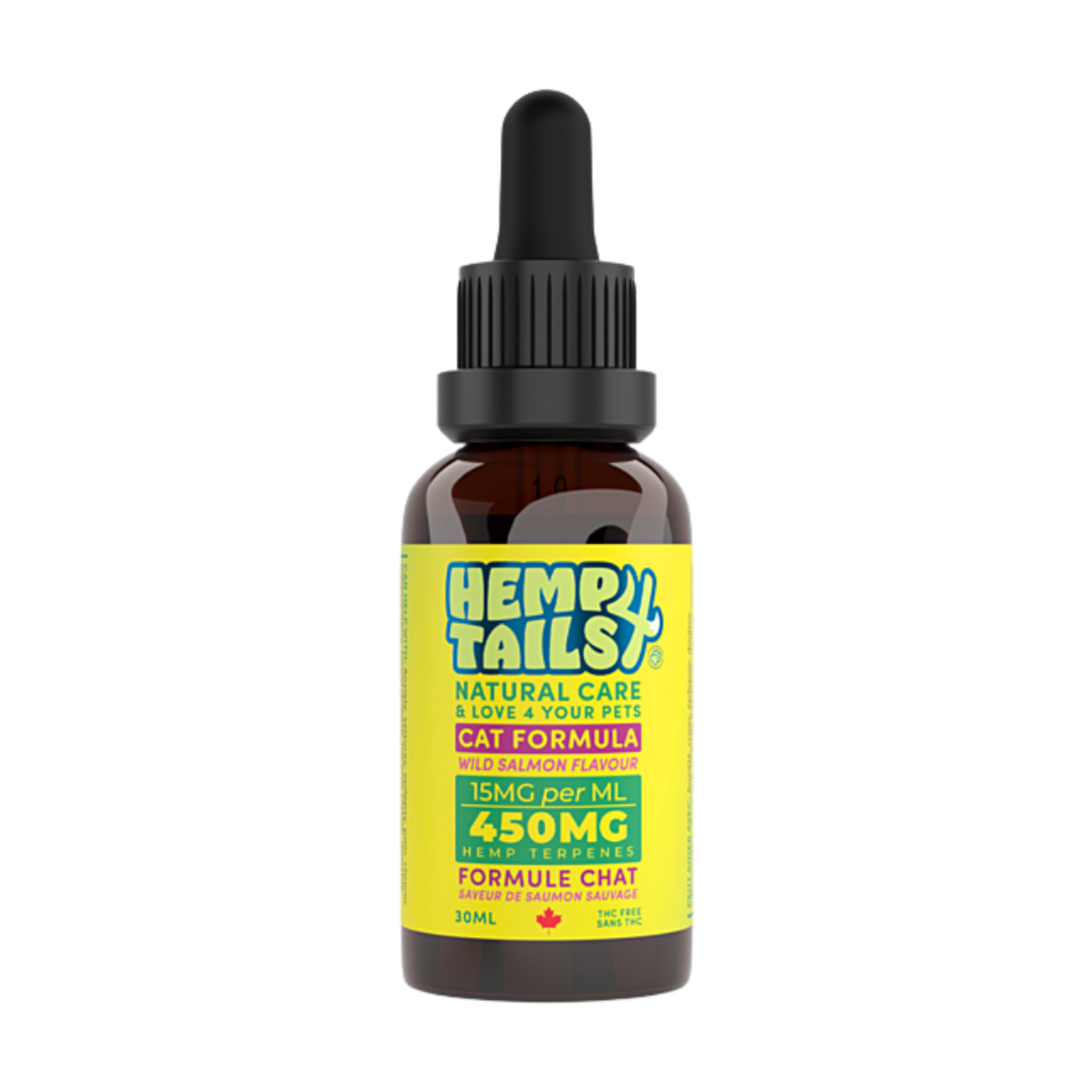 Hemp 4 Tails Hemp 4 Tails Hemp Wild Alaskan Salmon Oil 30ml (cat)