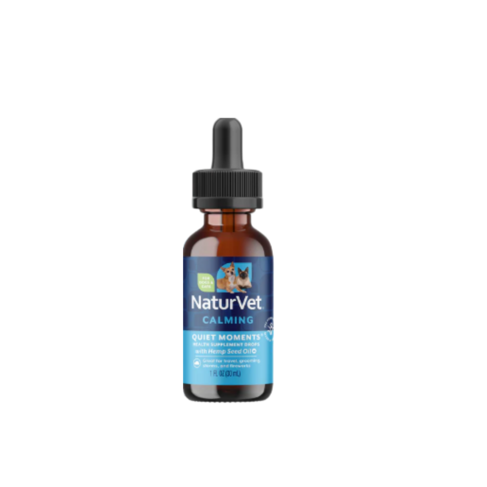 NaturVet Quiet Moments With Hemp Seed (dog / cat )30ml