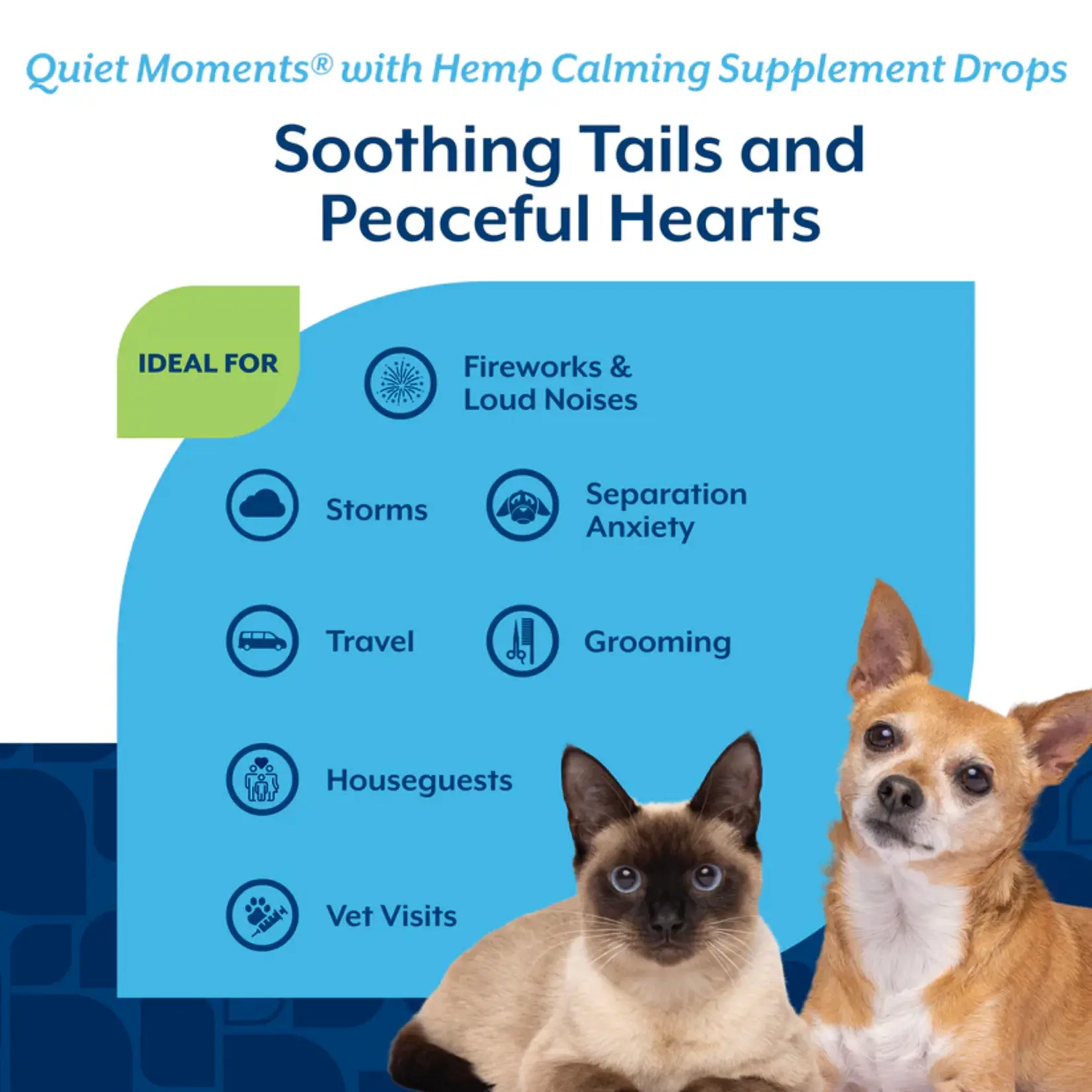 NaturVet Quiet Moments With Hemp Seed (dog / cat )30ml