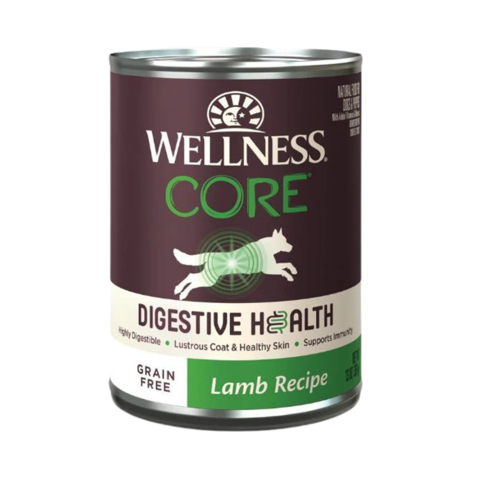 Wellness Core Digestive Health Grain Free Lamb Dog Wet Food Pate 13.2 OZ