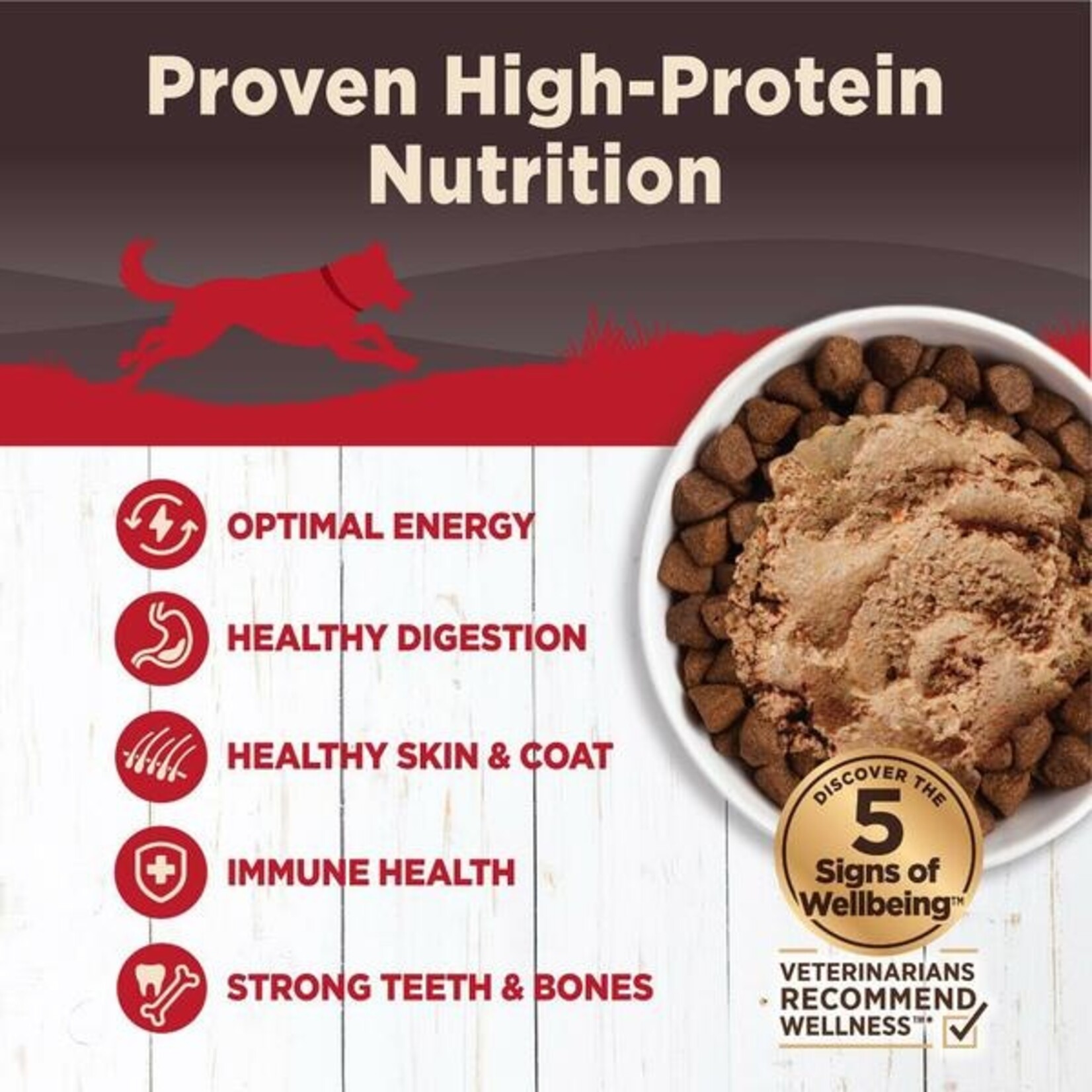 Wellness Core  Grain Free Beef/ Venison & Lamb  Dog Wet Food 12.5OZ