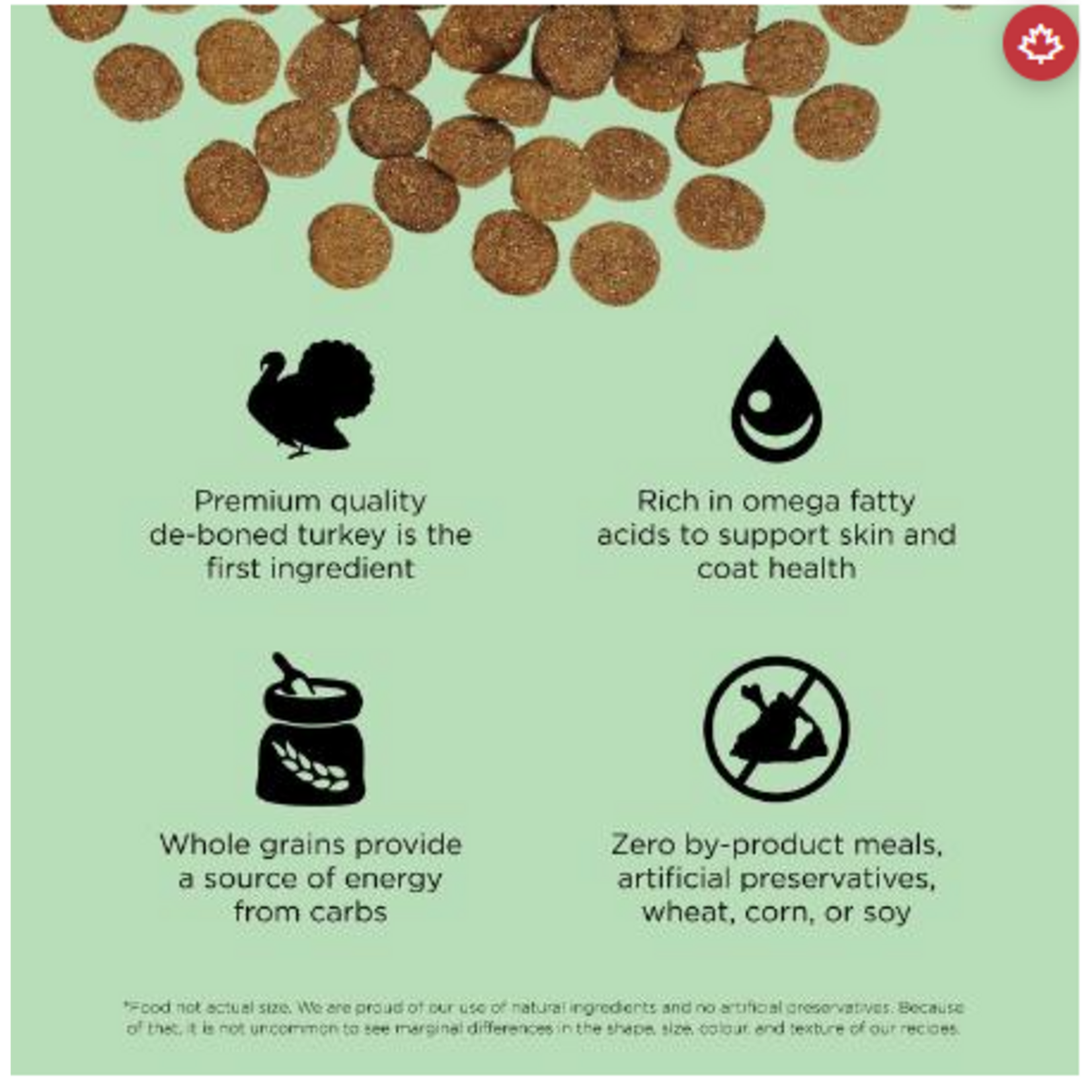 go! solutions Go! dog skin & coat Turkey Recipe with Grains  3.5lb