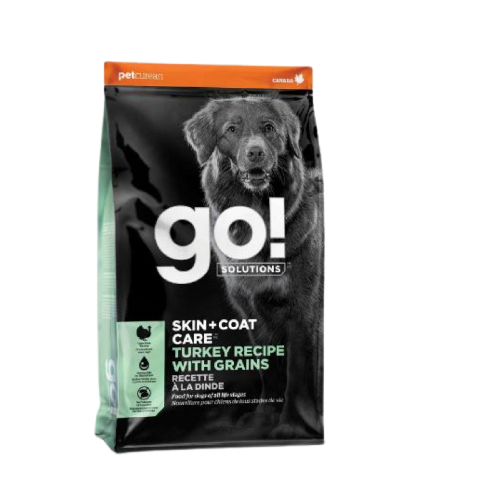 go! solutions Go! dog skin & coat Turkey Recipe with Grains  3.5lb
