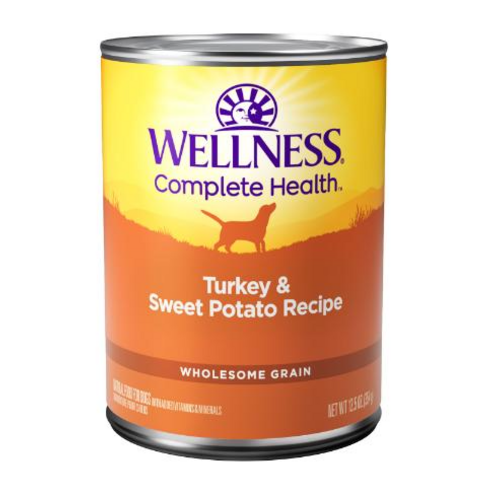 Wellness dog wet food Turkey & Sweet Potato 12.5 OZ