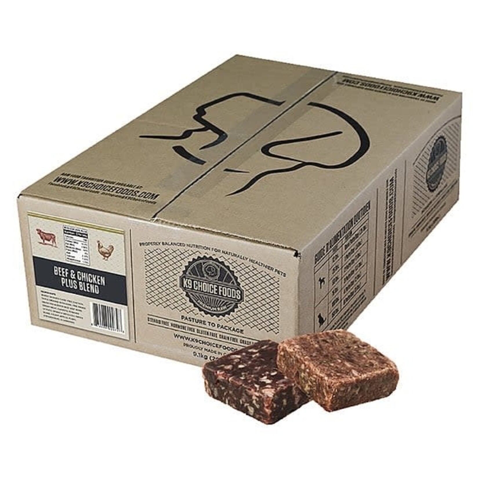 K9 Complete Frozen Complete Cuisine Chicken & Beef 20lb