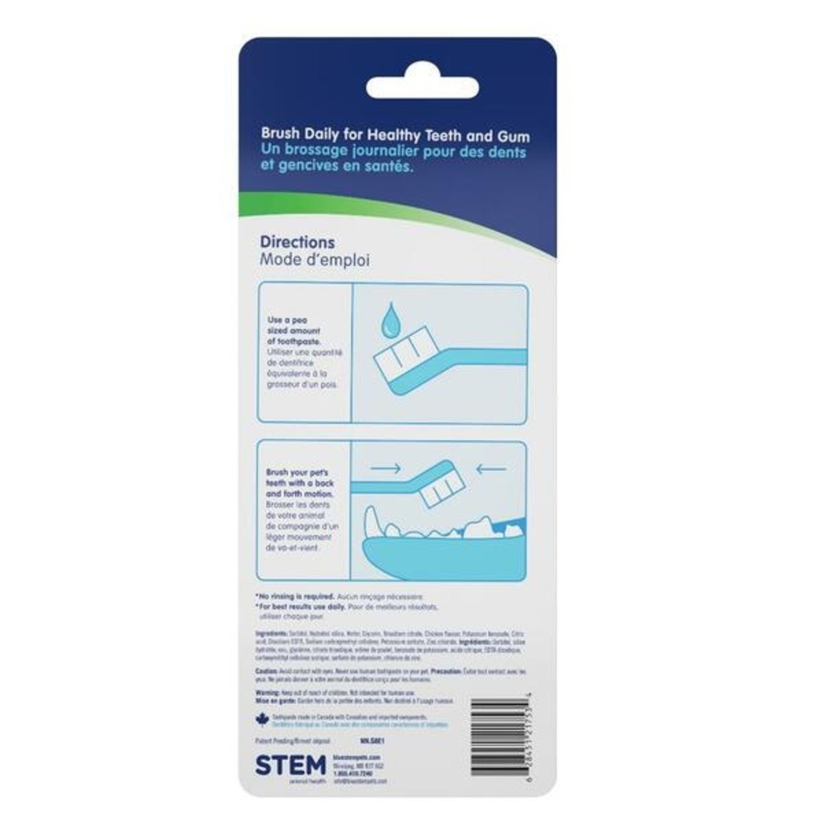 Bluestem Oral Care Kit Vanilla Mint Flavour dog & cat