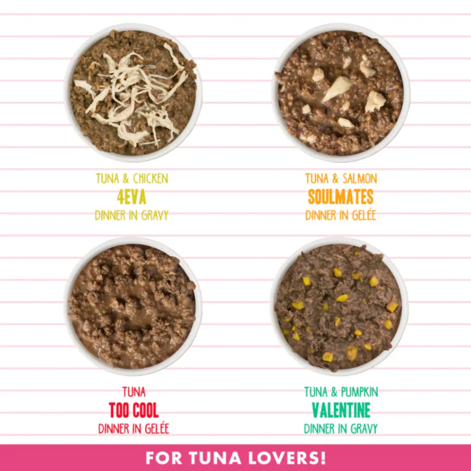 Weruva Weruva Best Feline Friend Tuna Variety Pack Cat Can  1 Case   8/5.5