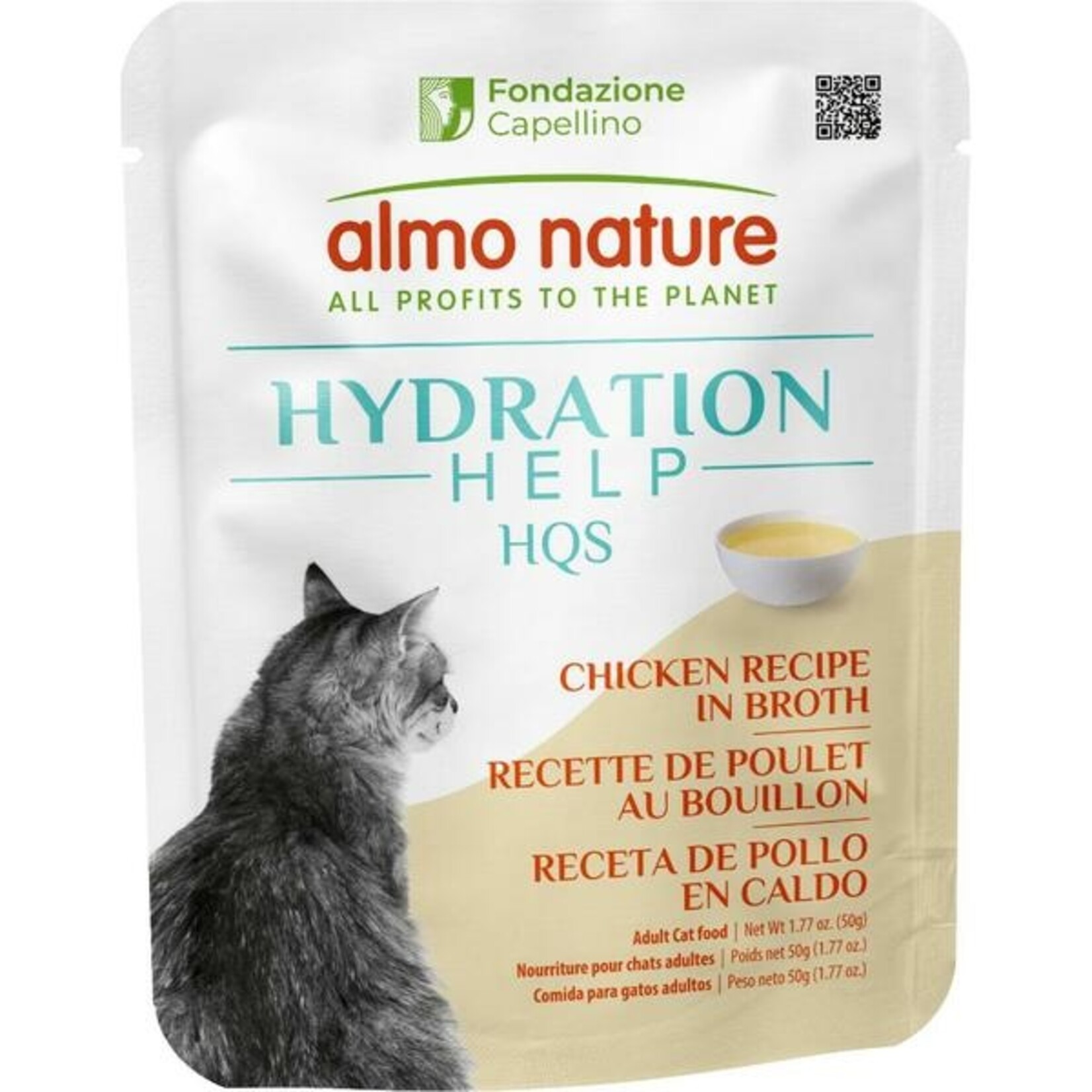 Almo Nature Almo Nature Chicken Broth with Chicken Fillet Cat Wet Food Case 12/50gm