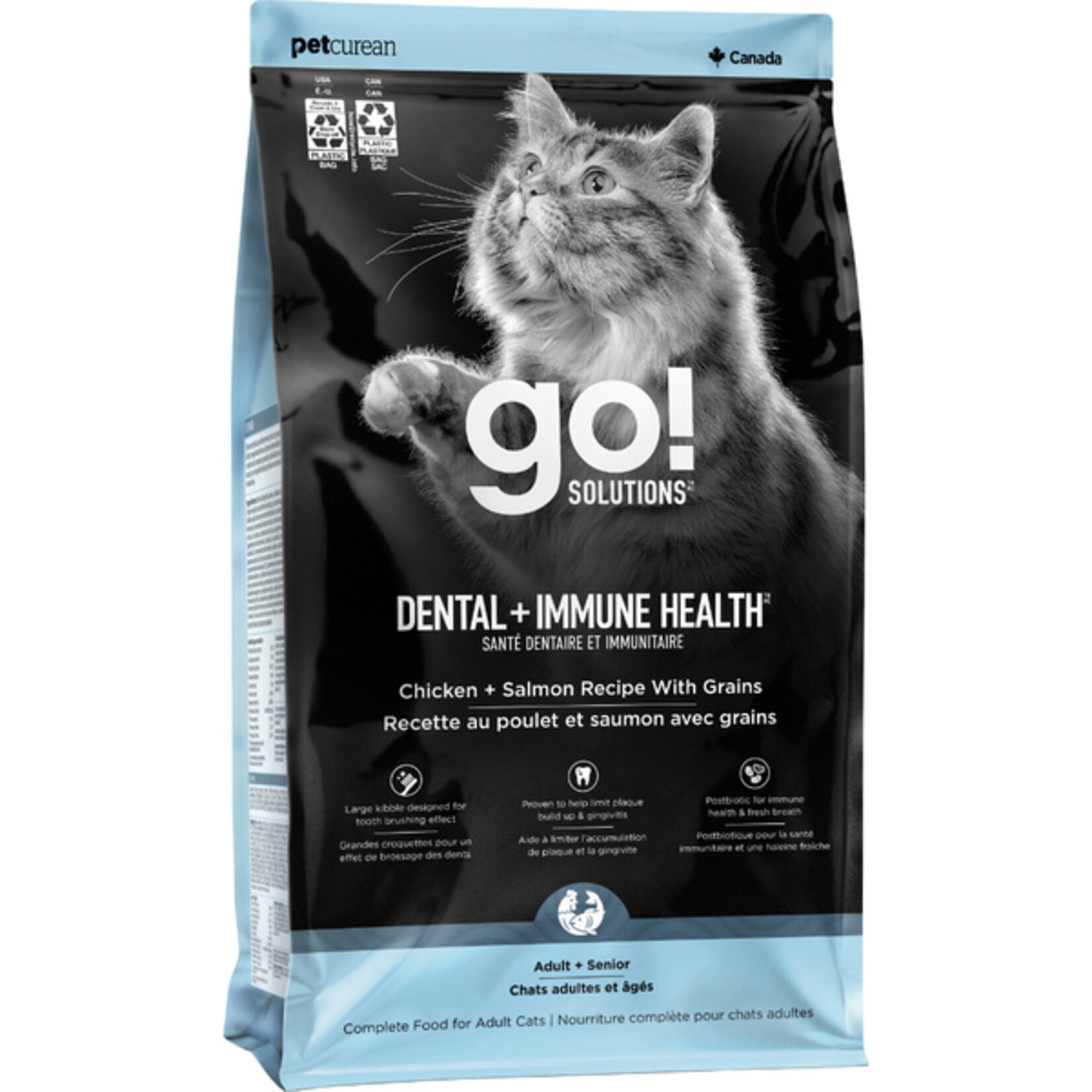 go! solutions Go! Dental & Immune Health Chicken & Salmon Recipe for cats