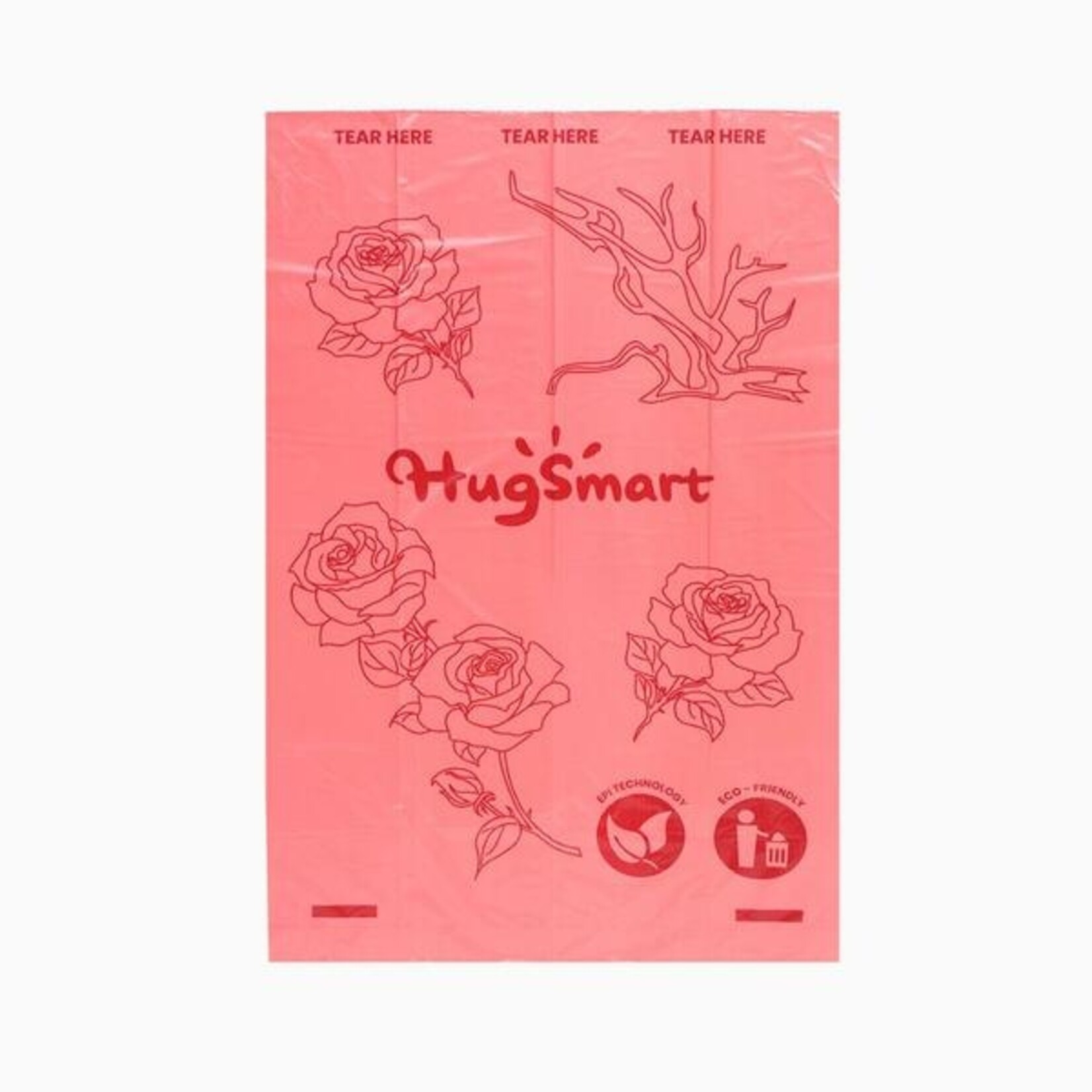 HugSmart Poop Bags Rose 8pk