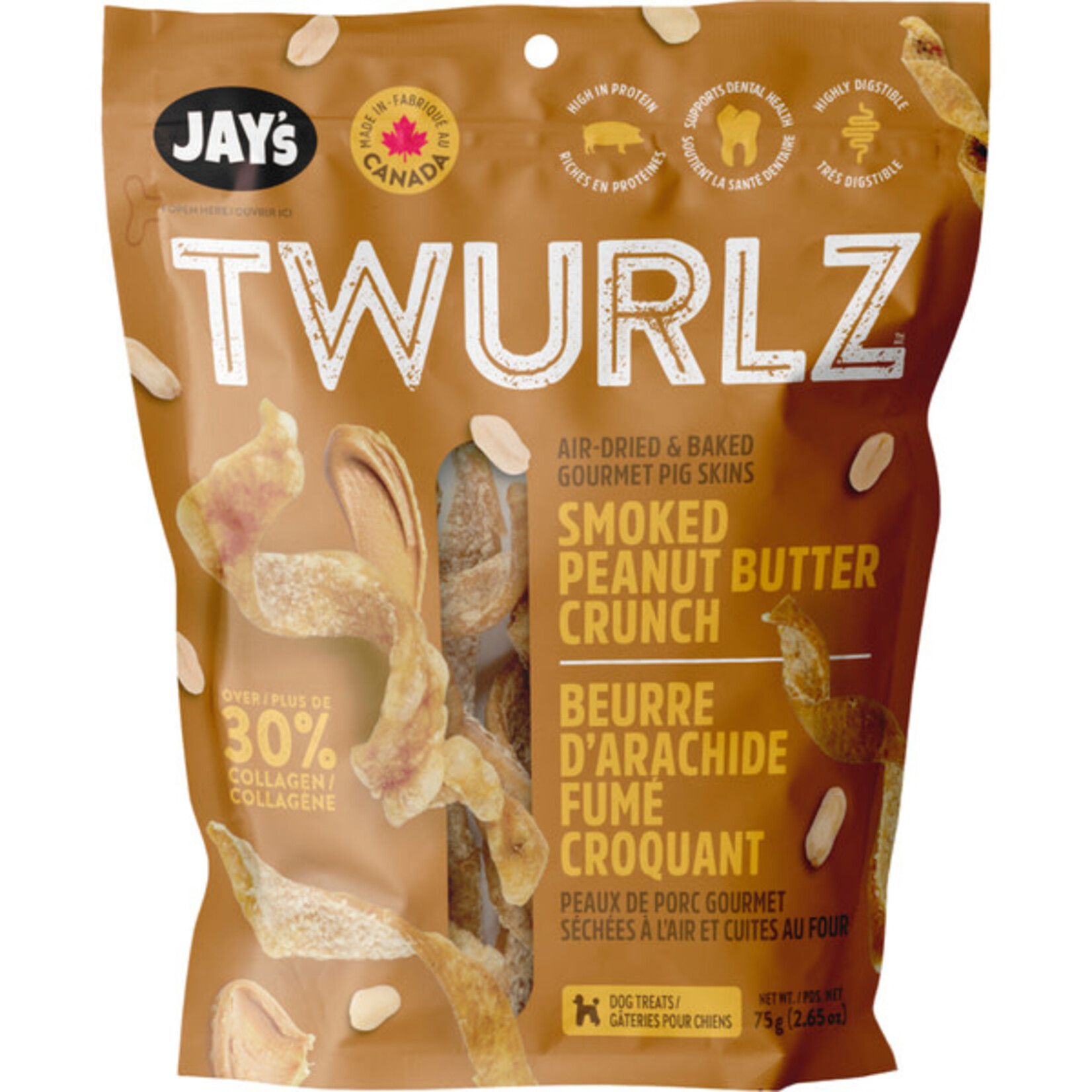 Twurlz Smoked Peanut Butter 75gm
