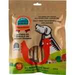 Silver Spur Soft Chicken on a Tapioca Spirals  (Rawhide Free )210gm (18 pieces)