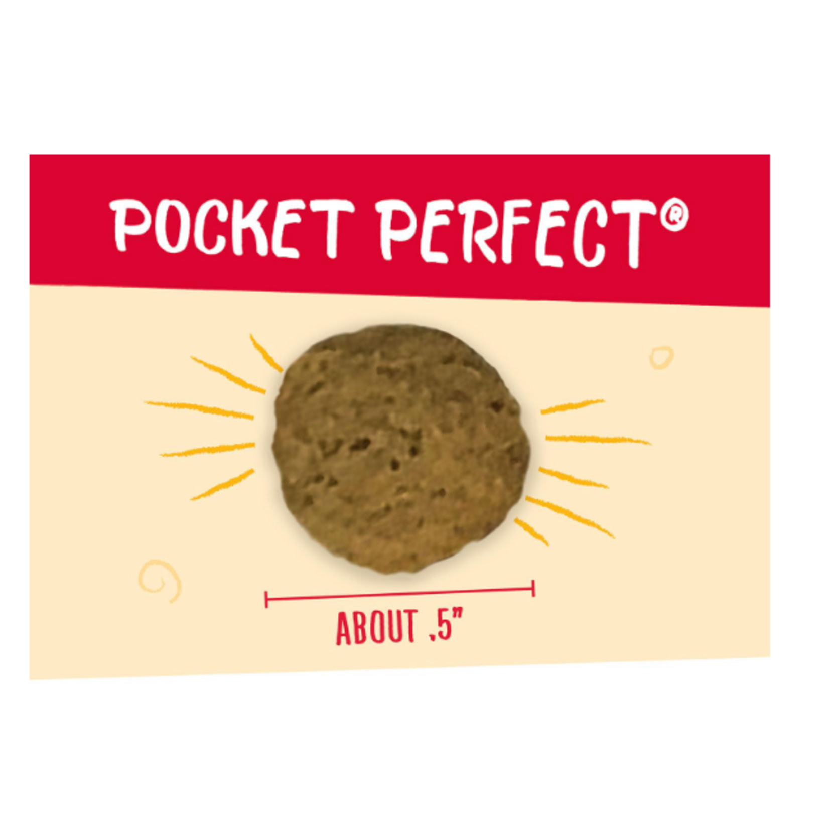 Charlee Bear Charlee Bear Grain Free Crunch Peanut Butter & Banana Dog Treat 8OZ