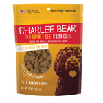 Charlee Bear Charlee Bear Grain Free Crunch Peanut Butter & Banana Dog Treat 8OZ
