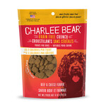 Charlee Bear Charlee Bear Grain Free Crunch Beef & Cheese Dog Treat 8OZ