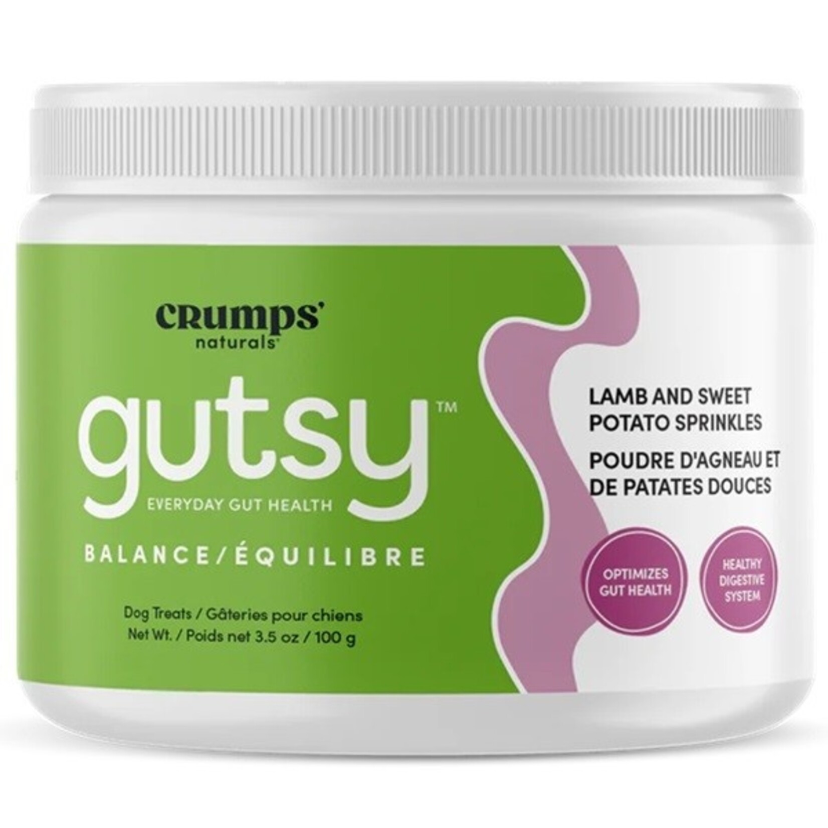 Crumps' Naturals Crumps' Naturals Gutsy Prebiotics Health Digestive System Support Lamb & Sweet Potato Sprinkles Food Topper 3.5OZ