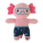 Axolotl Axolotl in Swimwear Plush Dog Toy With Squeaker10in